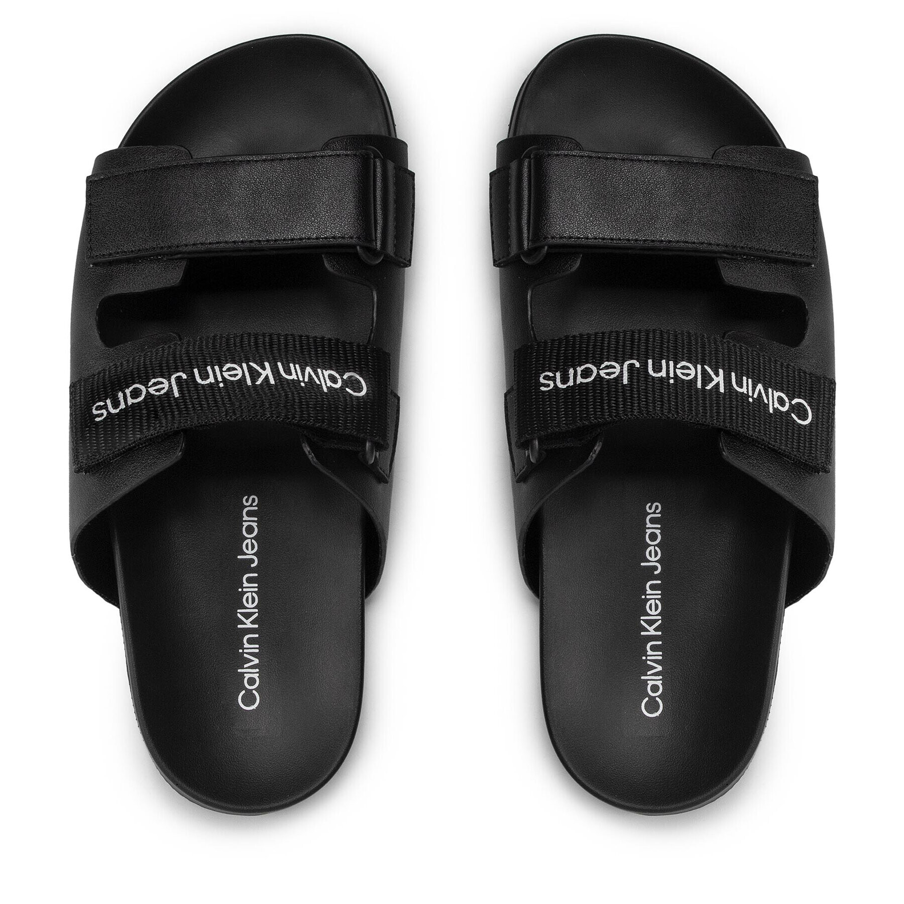 Calvin Klein Jeans Šľapky Comfort Sandal 1 YW0YW00597 Čierna - Pepit.sk