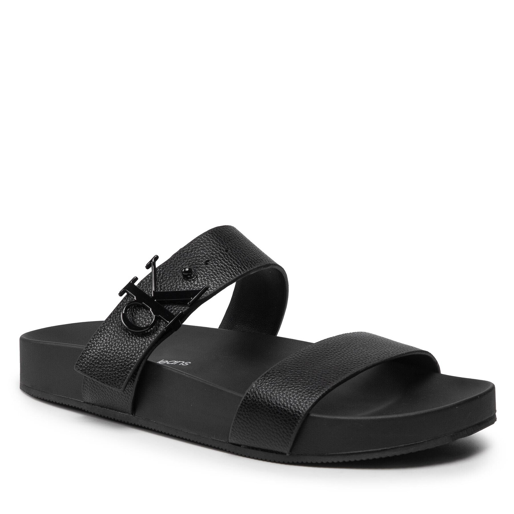 Calvin Klein Jeans Šľapky Comfort Sandal 2 YW0YW00598 Čierna - Pepit.sk