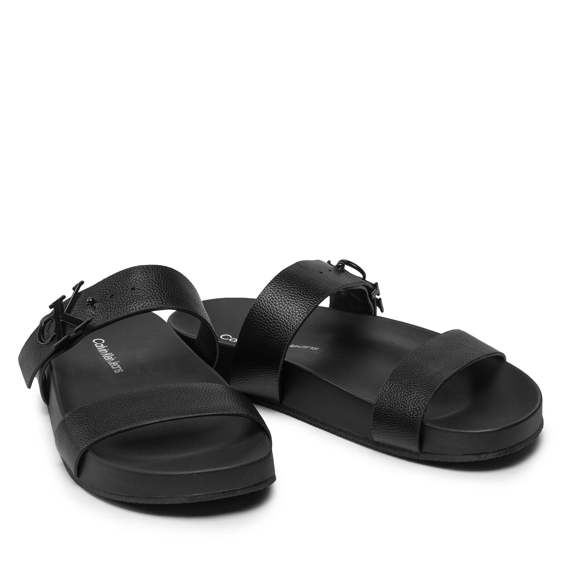 Calvin Klein Jeans Šľapky Comfort Sandal 2 YW0YW00598 Čierna - Pepit.sk