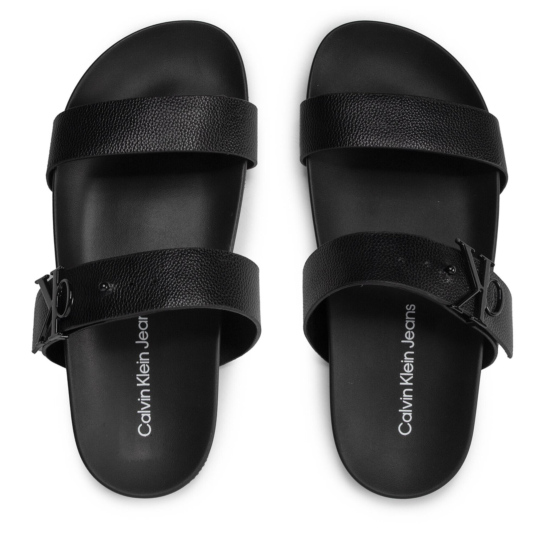 Calvin Klein Jeans Šľapky Comfort Sandal 2 YW0YW00598 Čierna - Pepit.sk