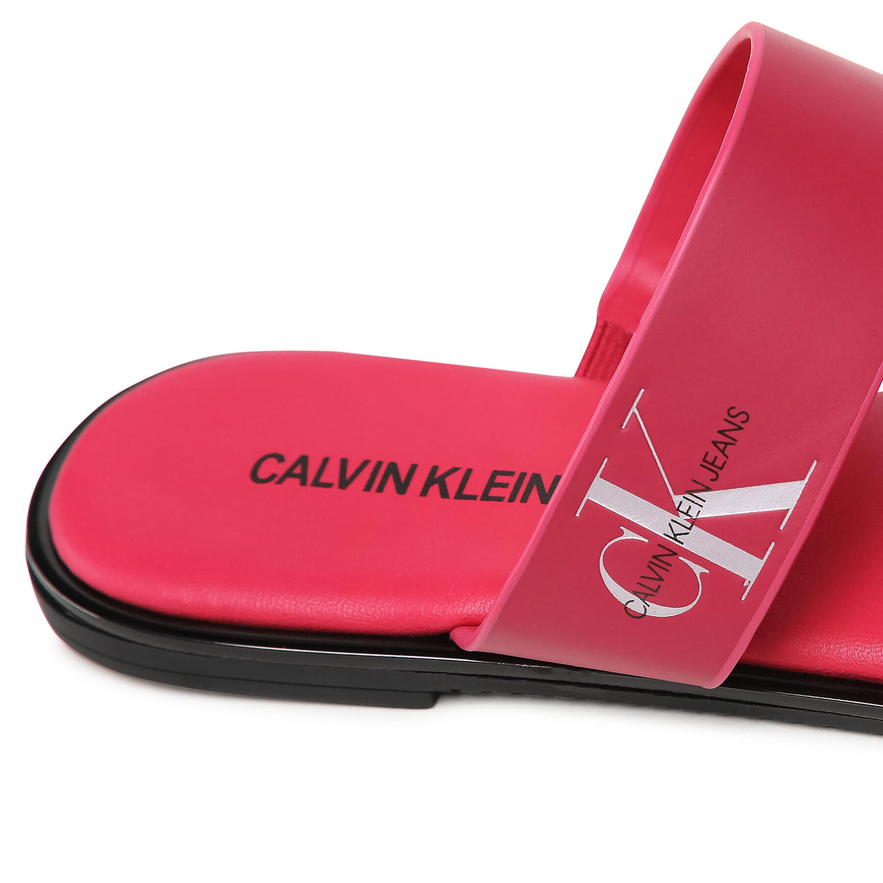 Calvin Klein Jeans Šľapky Flat YW0YW00026 Ružová - Pepit.sk