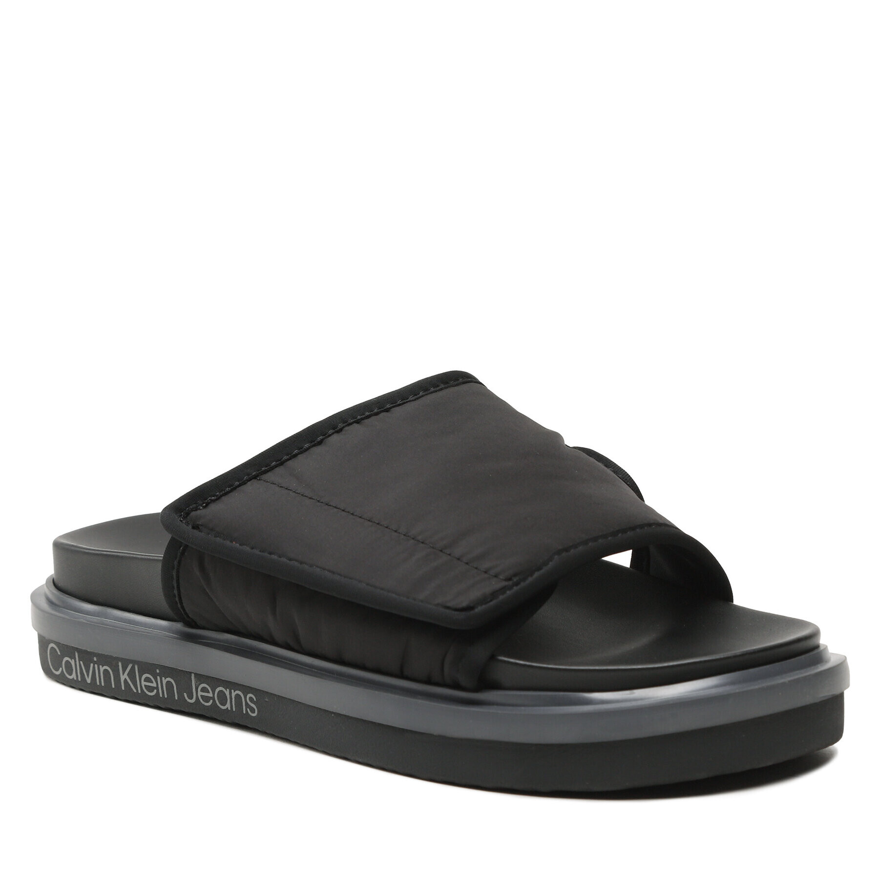 Calvin Klein Jeans Šľapky Sandal Slide Softny YM0YM00644 Čierna - Pepit.sk