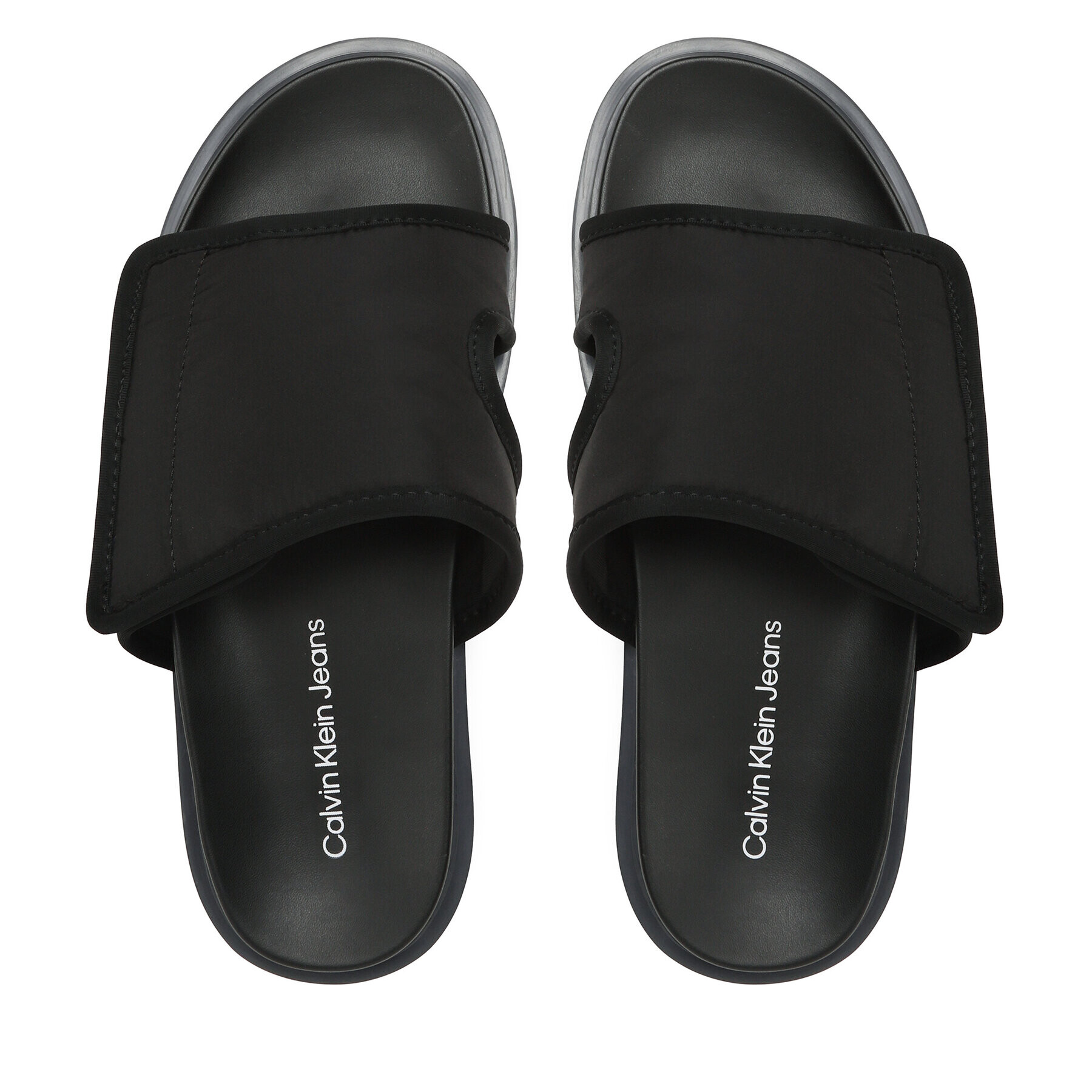 Calvin Klein Jeans Šľapky Sandal Slide Softny YM0YM00644 Čierna - Pepit.sk