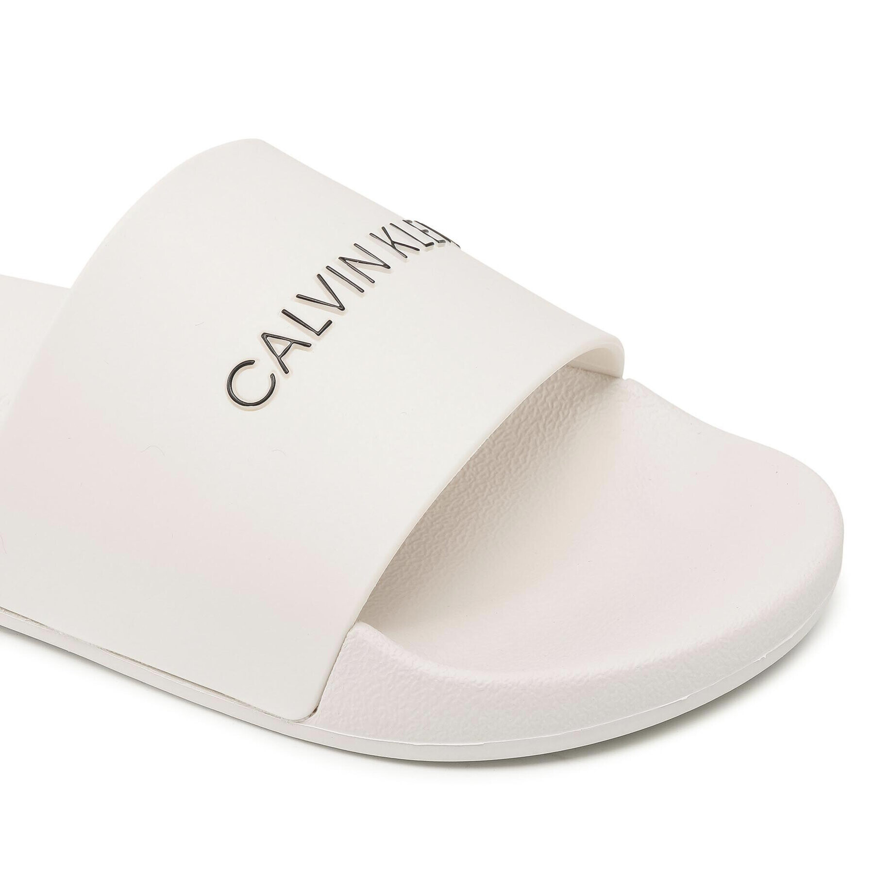 Calvin Klein Jeans Šľapky Slide Institutional Ck Tpu YW0YW00104 Béžová - Pepit.sk