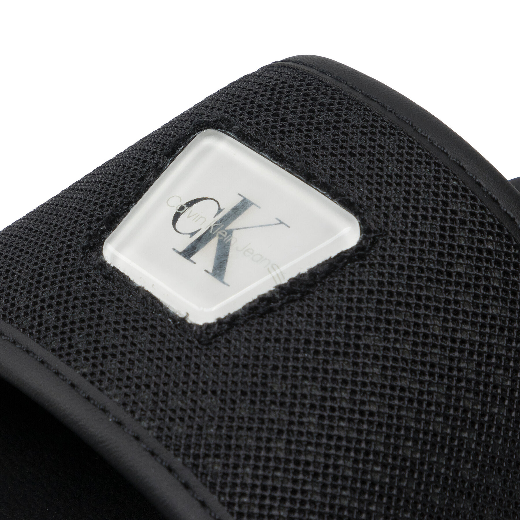 Calvin Klein Jeans Šľapky Slide Jelly Monogram YW0YW00642 Čierna - Pepit.sk