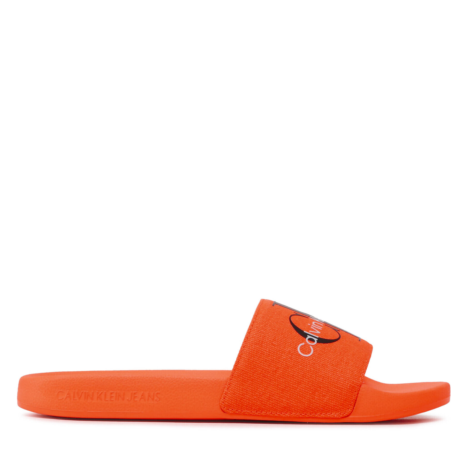 Calvin Klein Jeans Šľapky Slide Monogram Co YM0YM00061 Oranžová - Pepit.sk