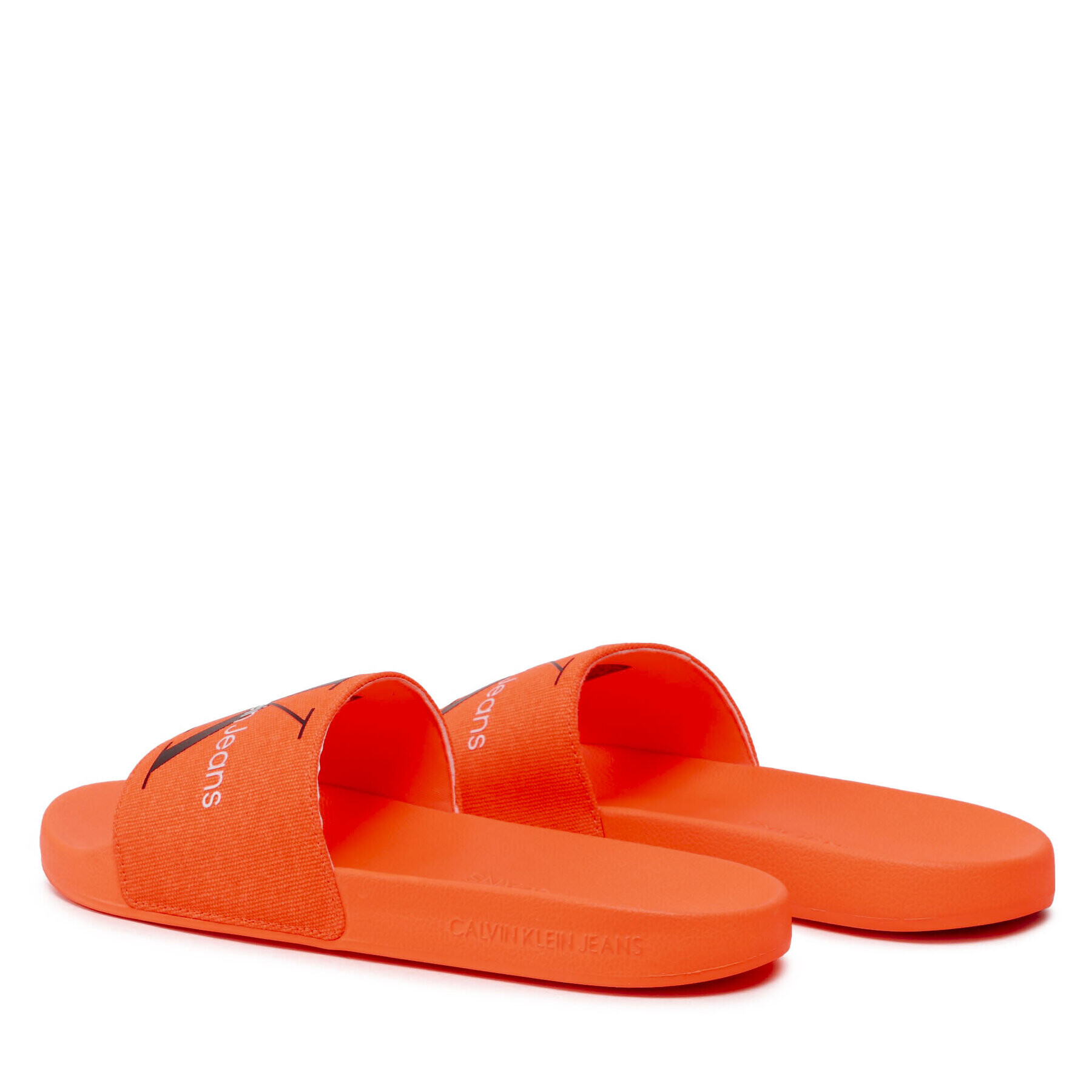 Calvin Klein Jeans Šľapky Slide Monogram Co YM0YM00061 Oranžová - Pepit.sk