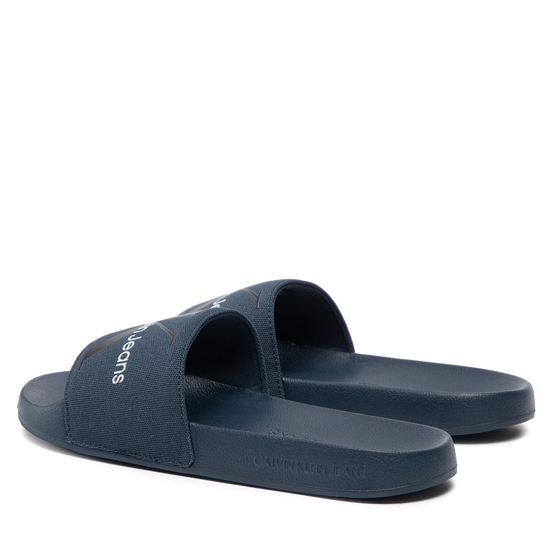 Calvin Klein Jeans Šľapky SLide Monogram Co YM0YM00061 Tmavomodrá - Pepit.sk