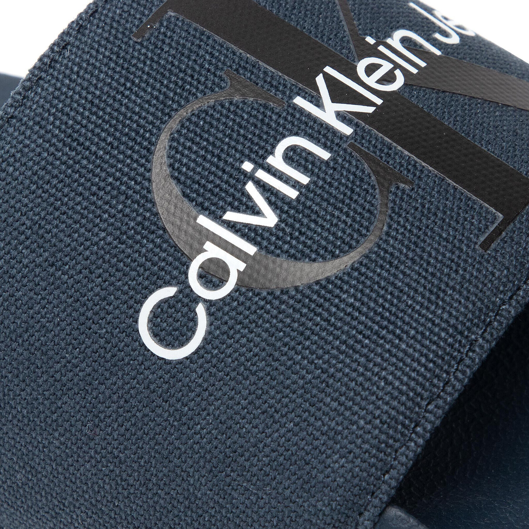 Calvin Klein Jeans Šľapky SLide Monogram Co YM0YM00061 Tmavomodrá - Pepit.sk