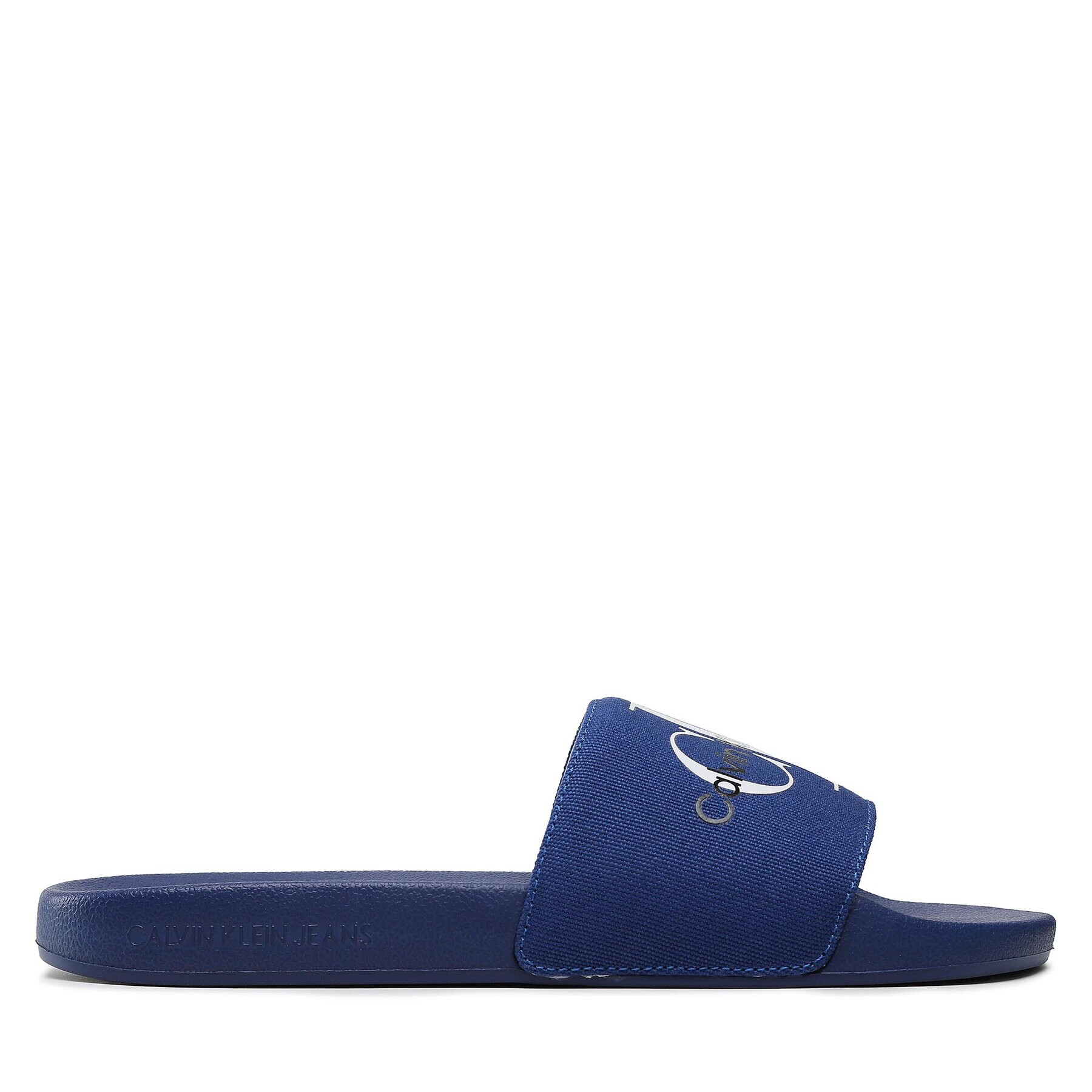 Calvin Klein Jeans Šľapky Slide Monogram Co YM0YM00061 Tmavomodrá - Pepit.sk