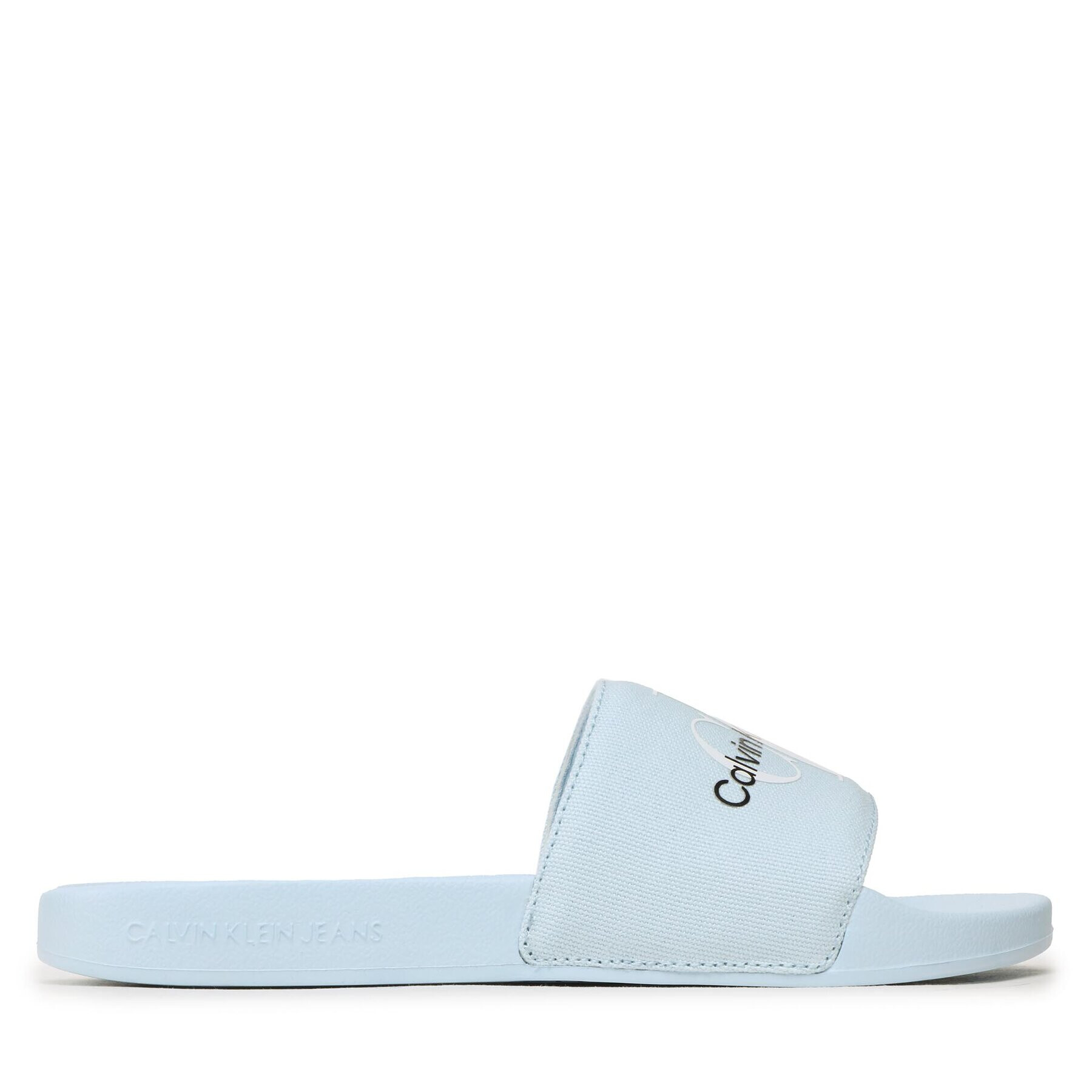 Calvin Klein Jeans Šľapky Slide Monogram Co YW0YW00103 Modrá - Pepit.sk