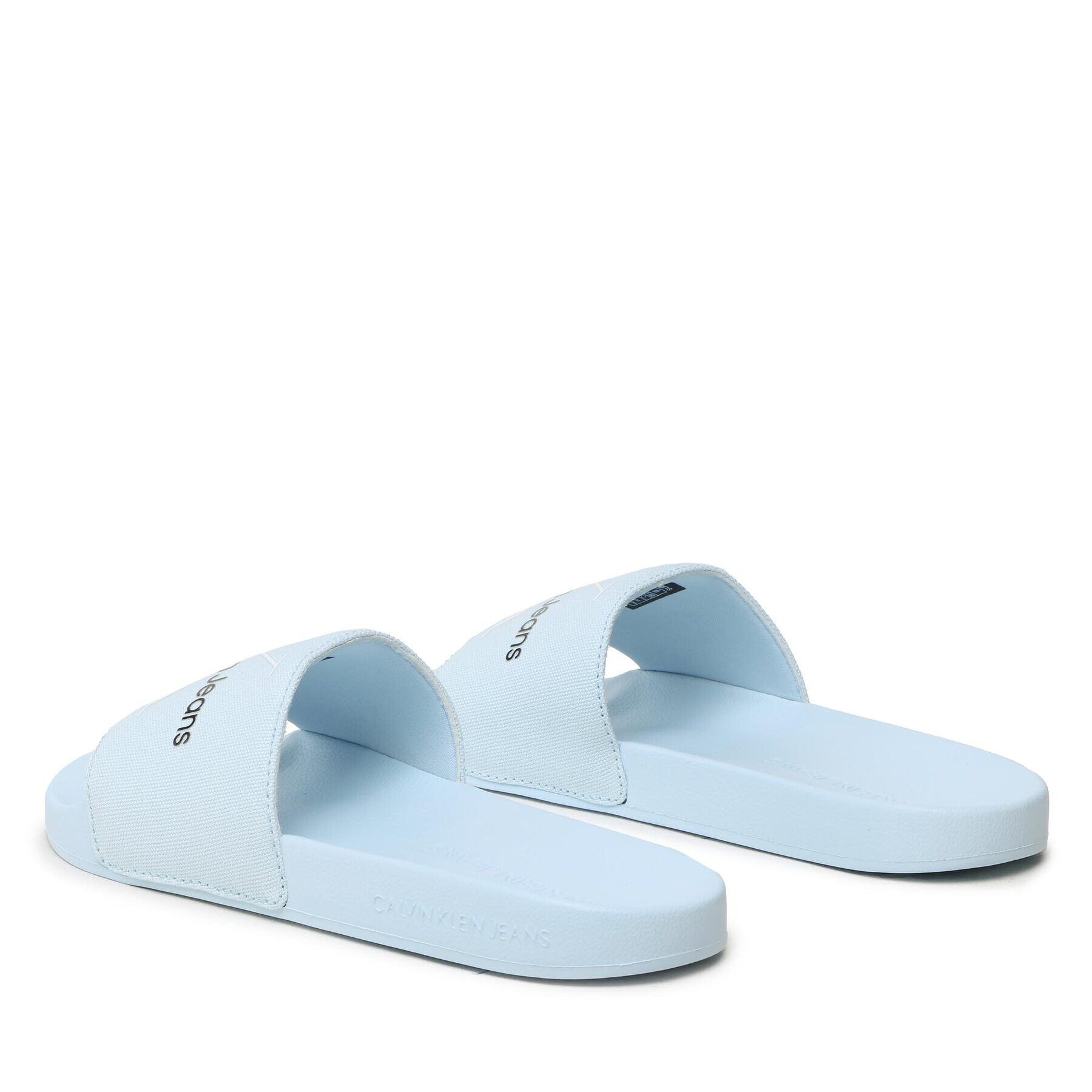 Calvin Klein Jeans Šľapky Slide Monogram Co YW0YW00103 Modrá - Pepit.sk