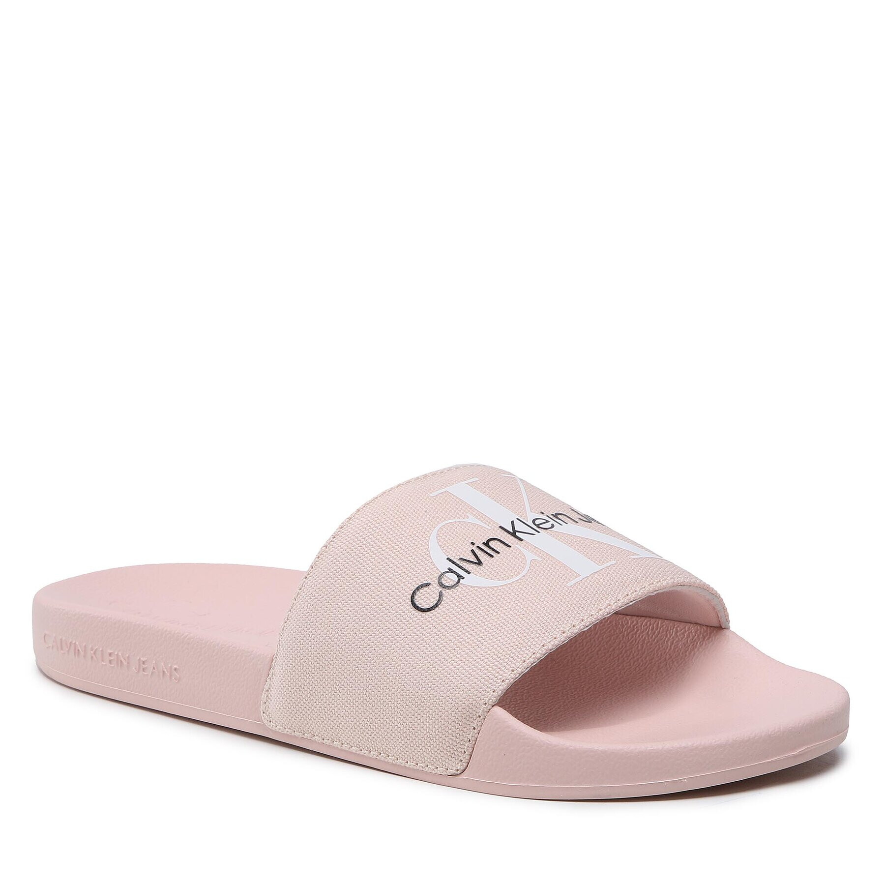 Calvin Klein Jeans Šľapky Slide Monogram Co YW0YW00103 Ružová - Pepit.sk