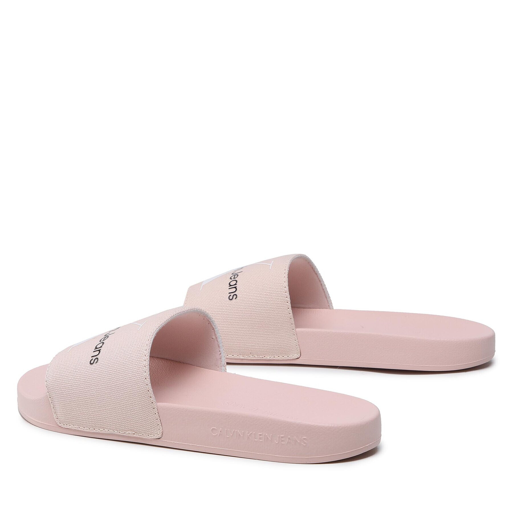 Calvin Klein Jeans Šľapky Slide Monogram Co YW0YW00103 Ružová - Pepit.sk