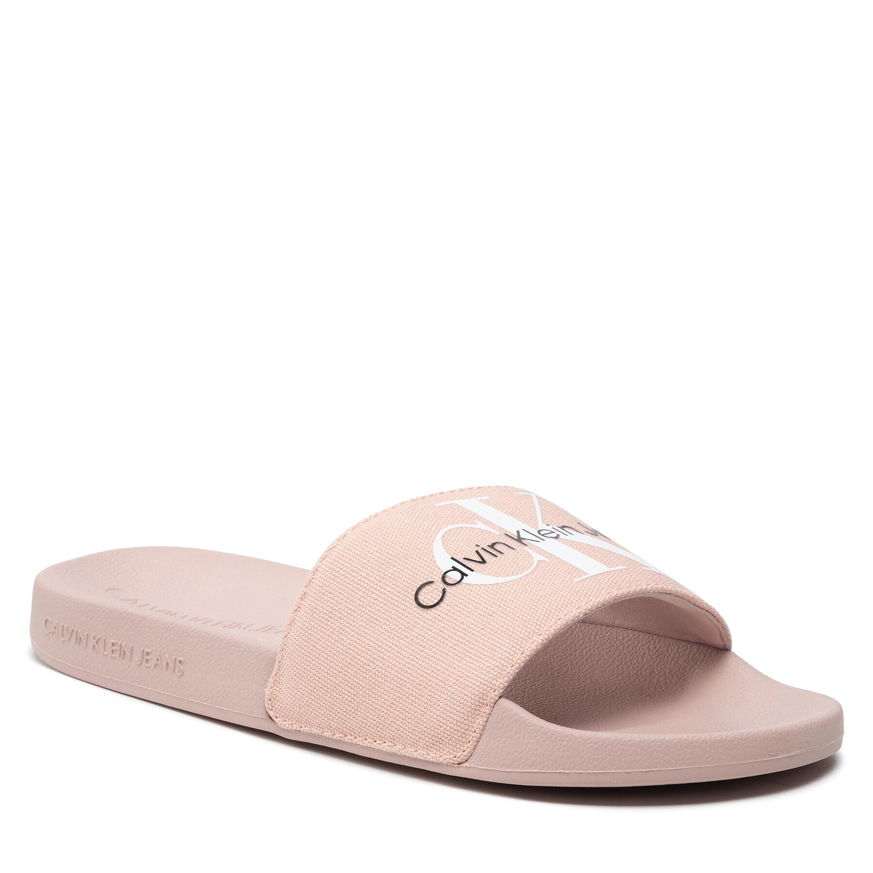 Calvin Klein Jeans Šľapky Slide Monogram Co YW0YW00103 Ružová - Pepit.sk