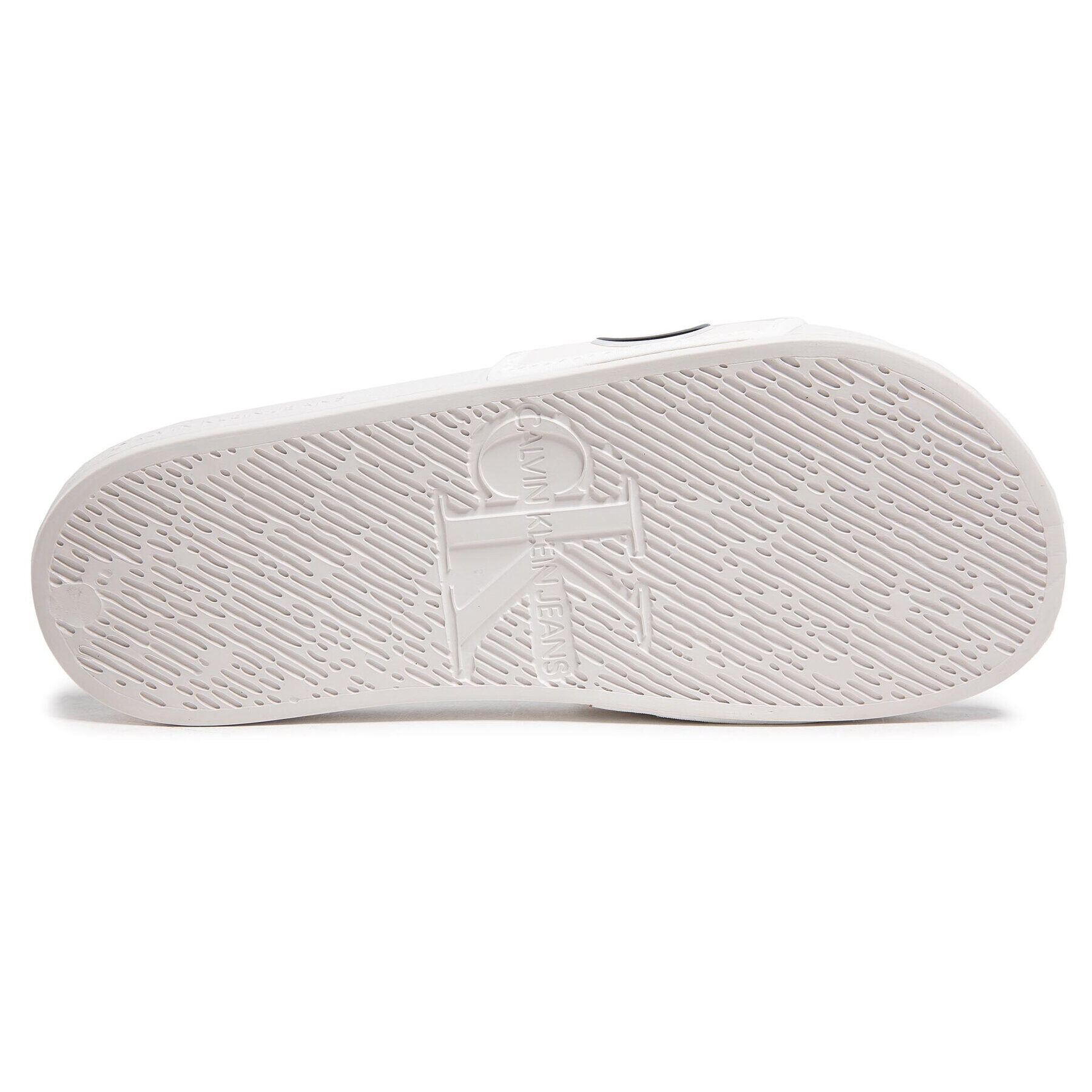 Calvin Klein Jeans Šľapky Slide Padded Ck Pes-Pu YW0YW00131 Béžová - Pepit.sk