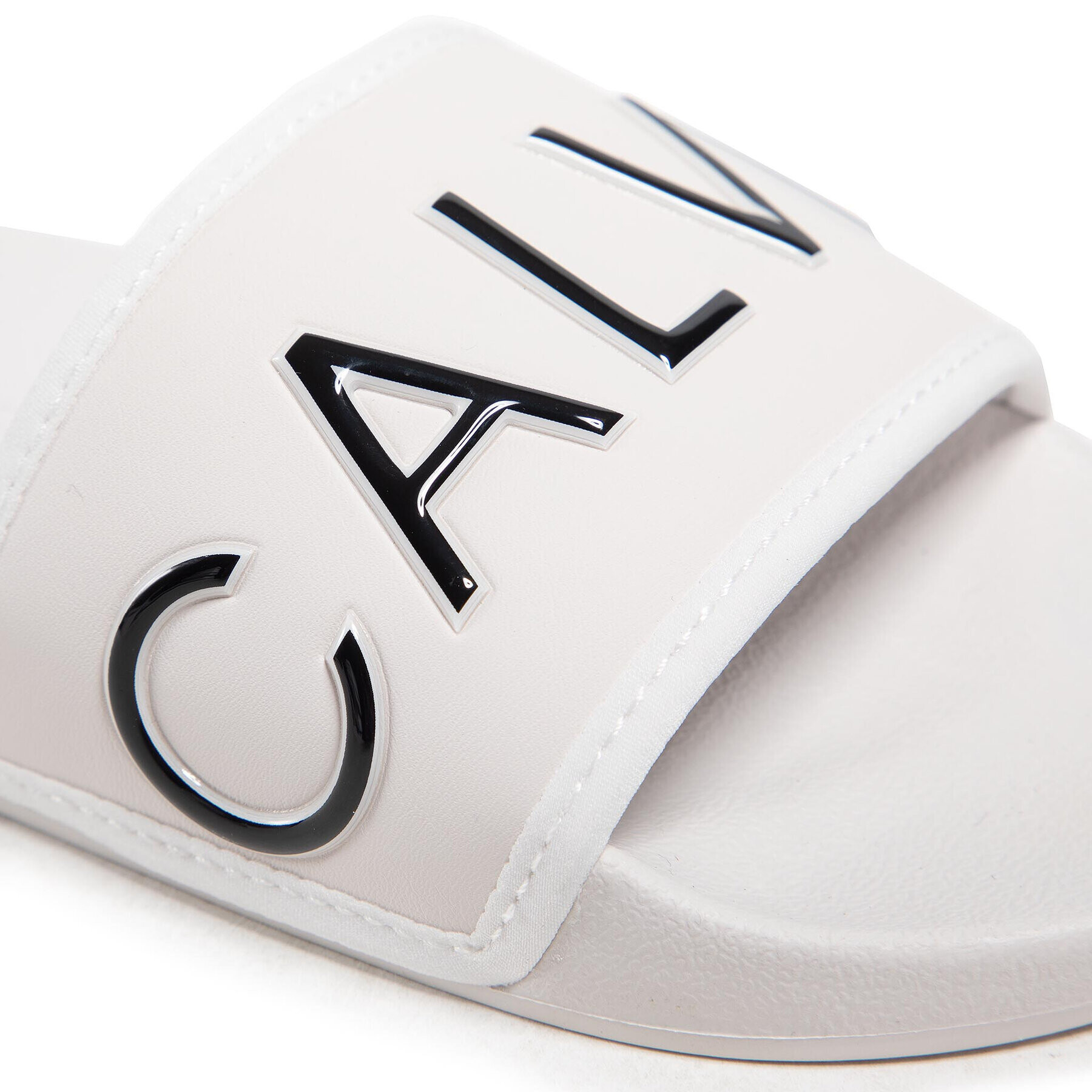 Calvin Klein Jeans Šľapky Slide Padded Ck Pes-Pu YW0YW00131 Béžová - Pepit.sk