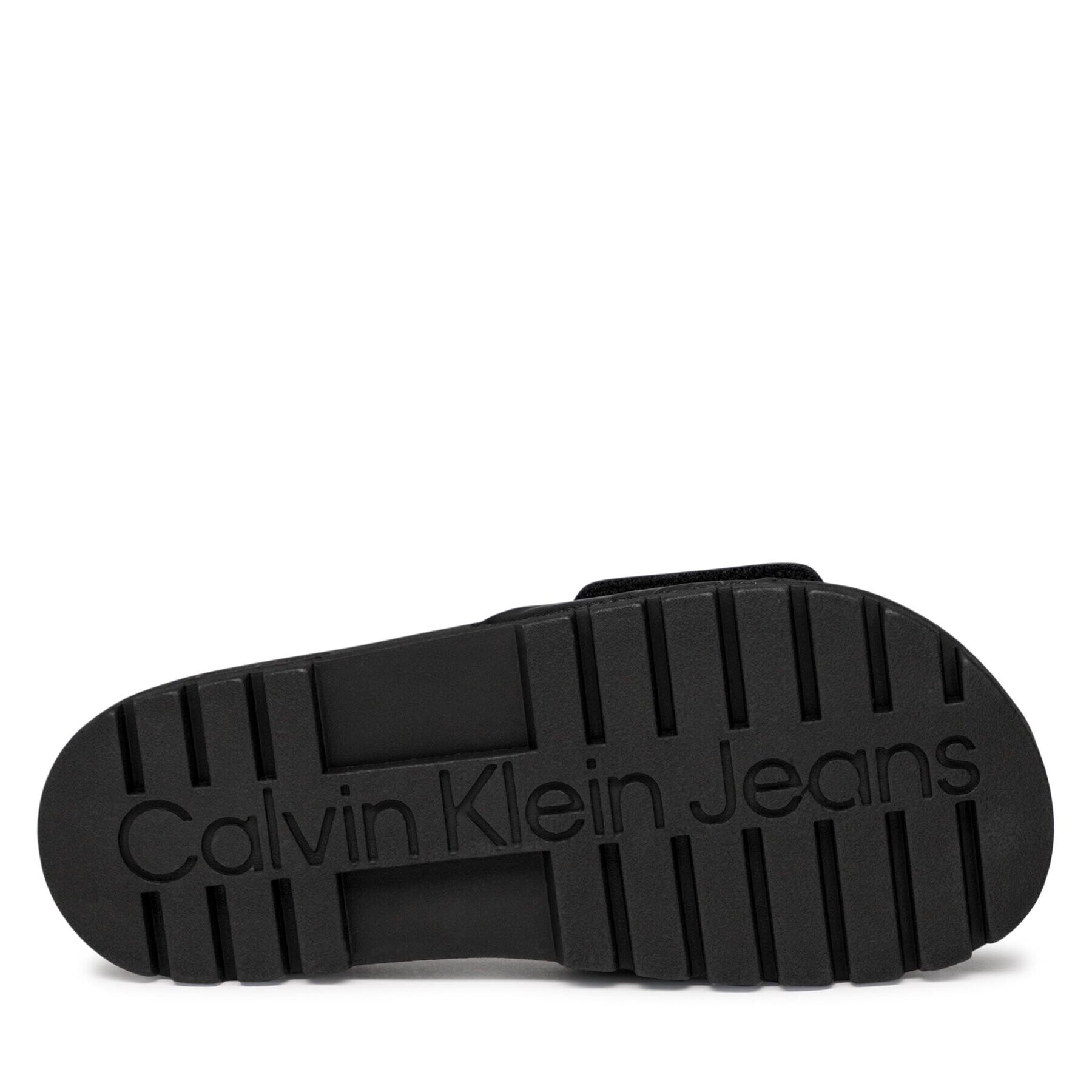 Calvin Klein Jeans Šľapky Truck Slide Velcro W YW0YW01024 Čierna - Pepit.sk