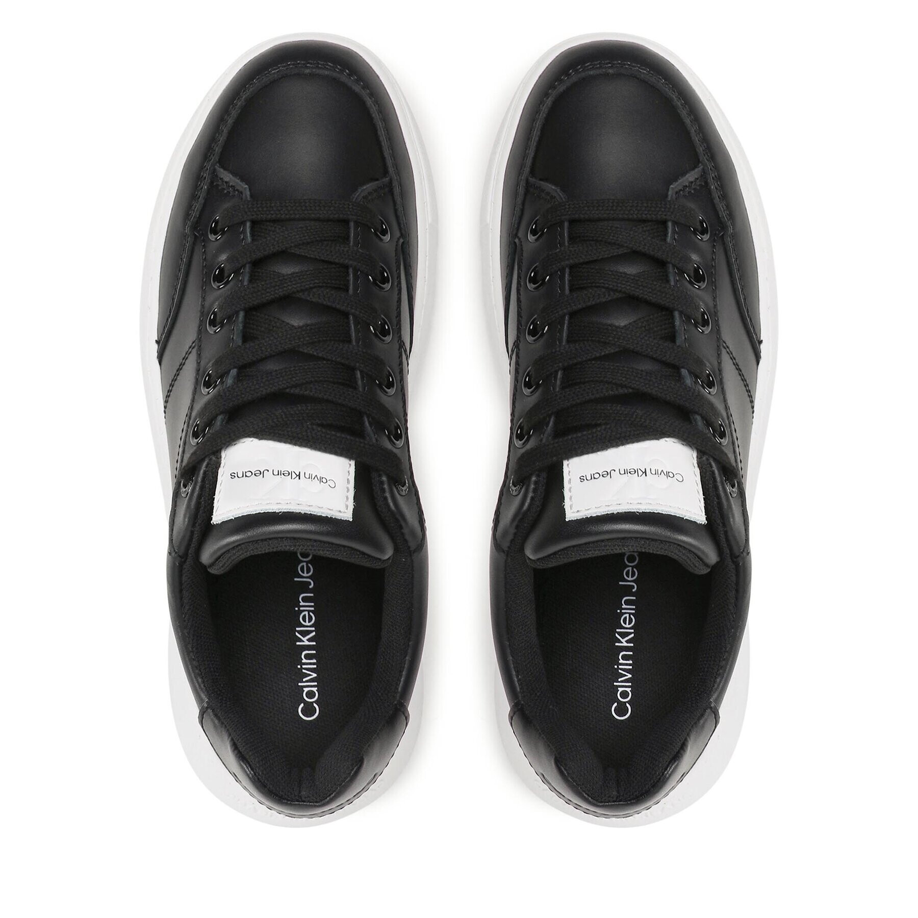 Calvin Klein Jeans Sneakersy Chunky Cupsole Badge YW0YW00926 Čierna - Pepit.sk