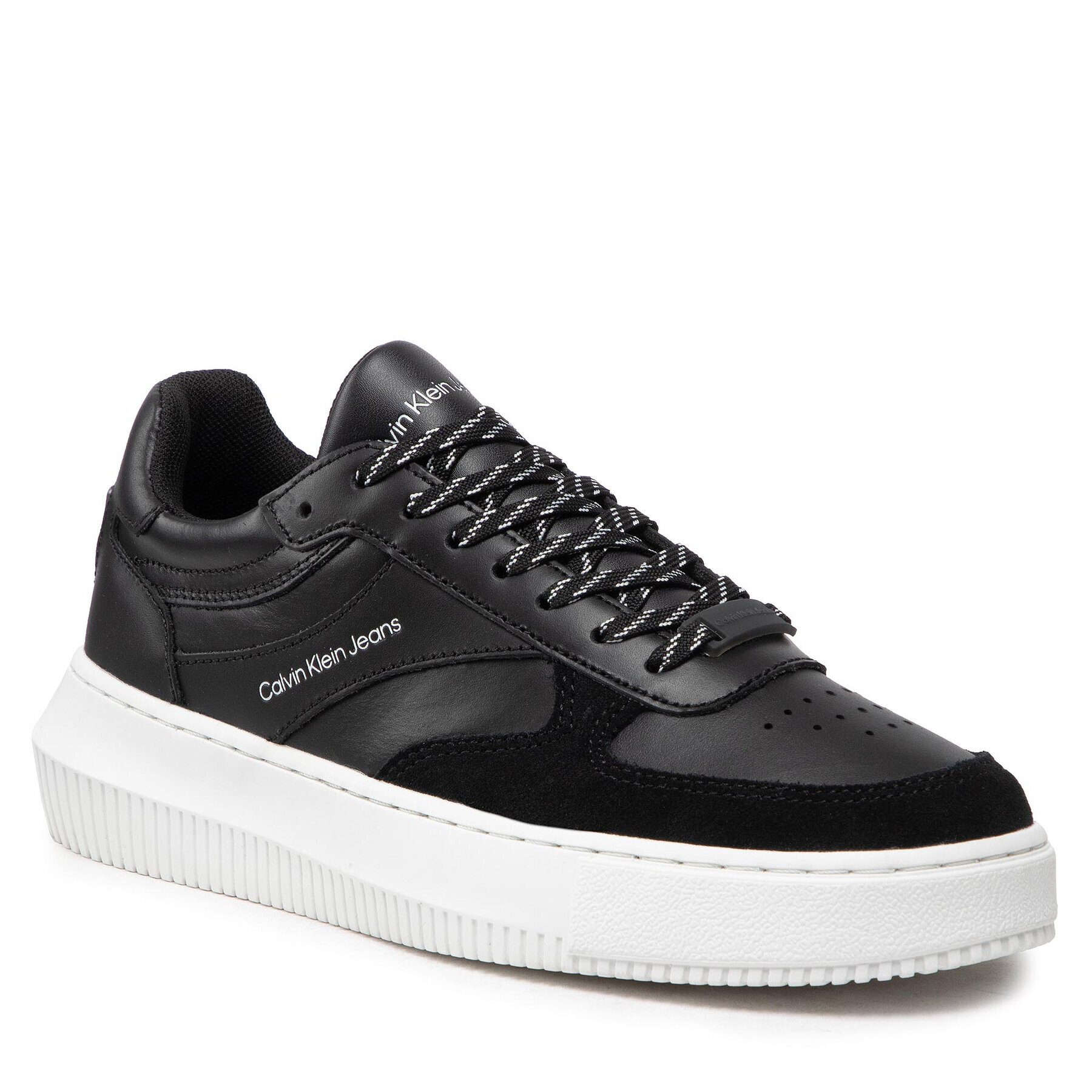 Calvin Klein Jeans Sneakersy Chunky Cupsole Gel Backtab Wn YW0YW00844 Čierna - Pepit.sk