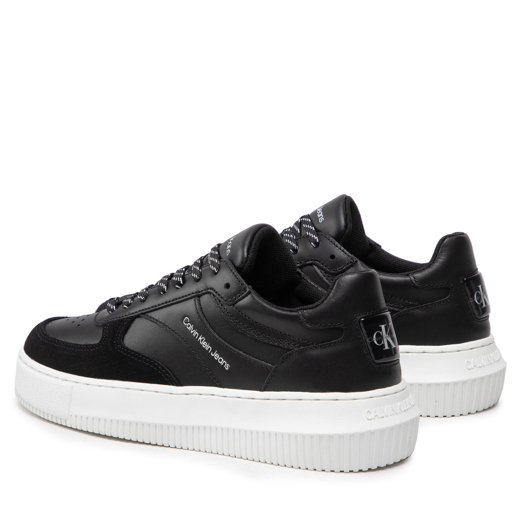 Calvin Klein Jeans Sneakersy Chunky Cupsole Gel Backtab Wn YW0YW00844 Čierna - Pepit.sk