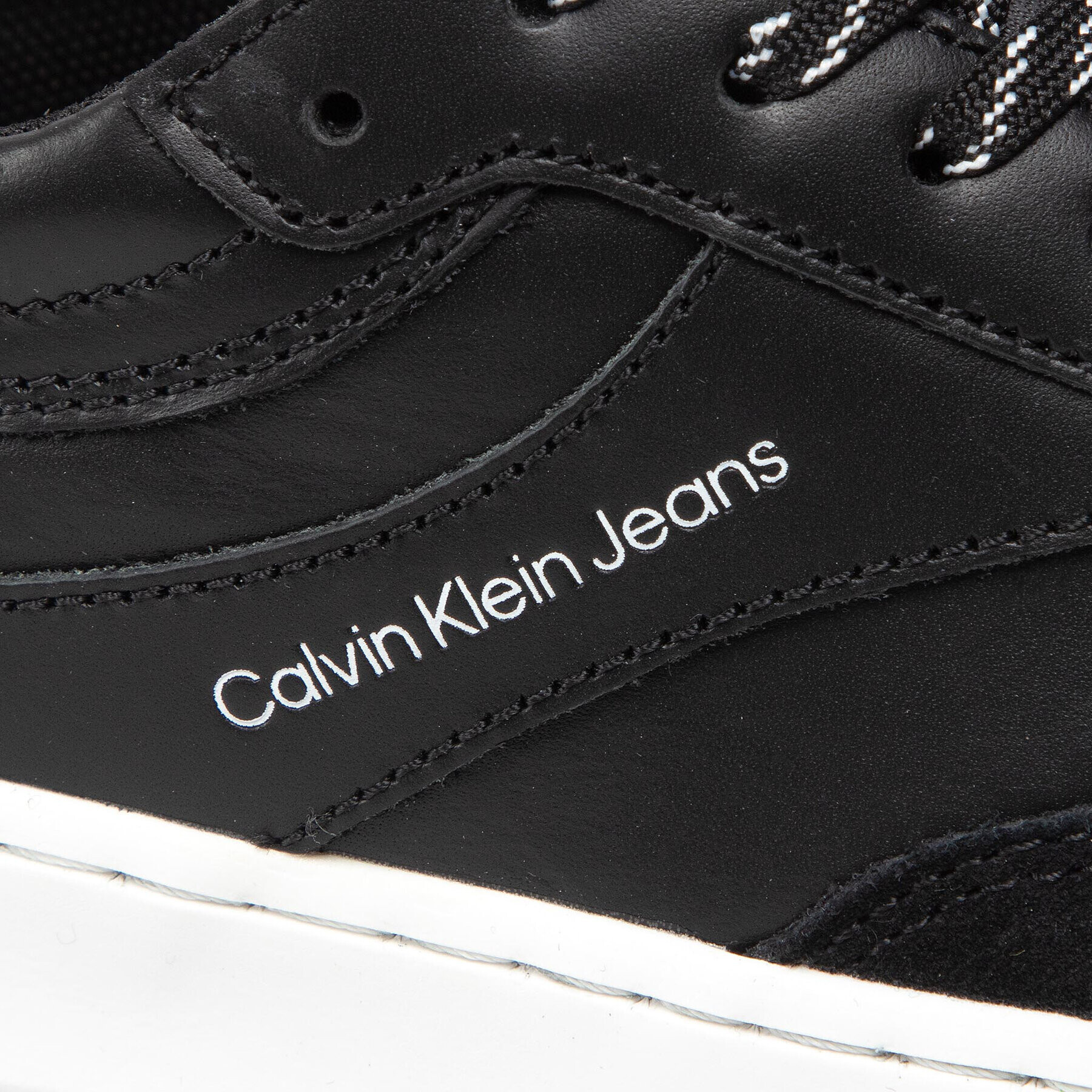 Calvin Klein Jeans Sneakersy Chunky Cupsole Gel Backtab Wn YW0YW00844 Čierna - Pepit.sk