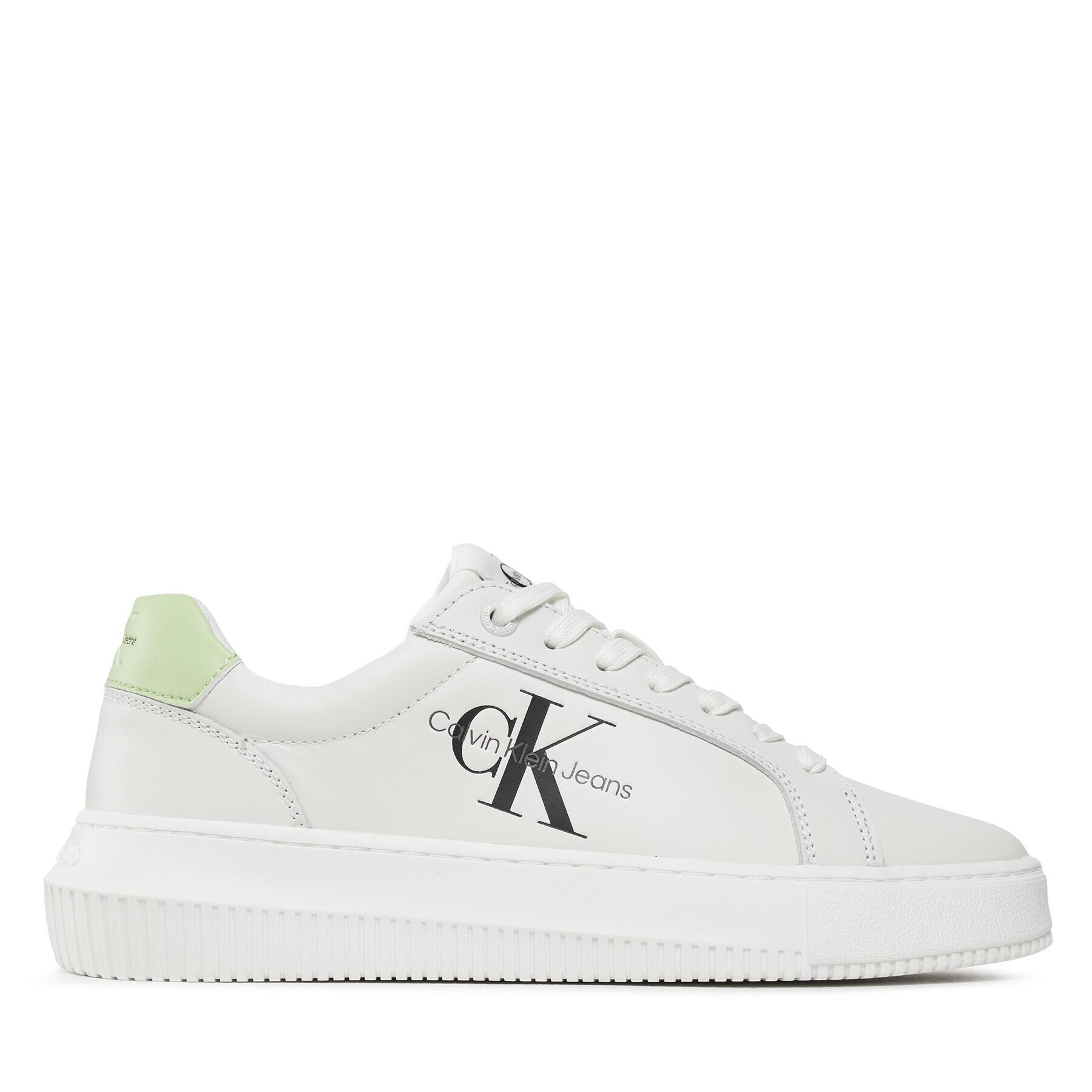 Calvin Klein Jeans Sneakersy Chunky Cupsole Laceup Mon Lth Wn YW0YW00823 Čierna - Pepit.sk