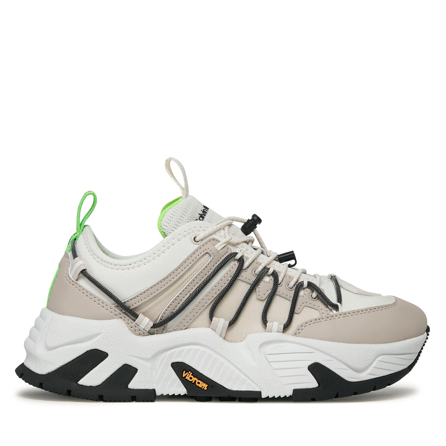 Calvin Klein Jeans Sneakersy Chunky Runner Vibram Alt Cl Wn YW0YW01213 Béžová - Pepit.sk