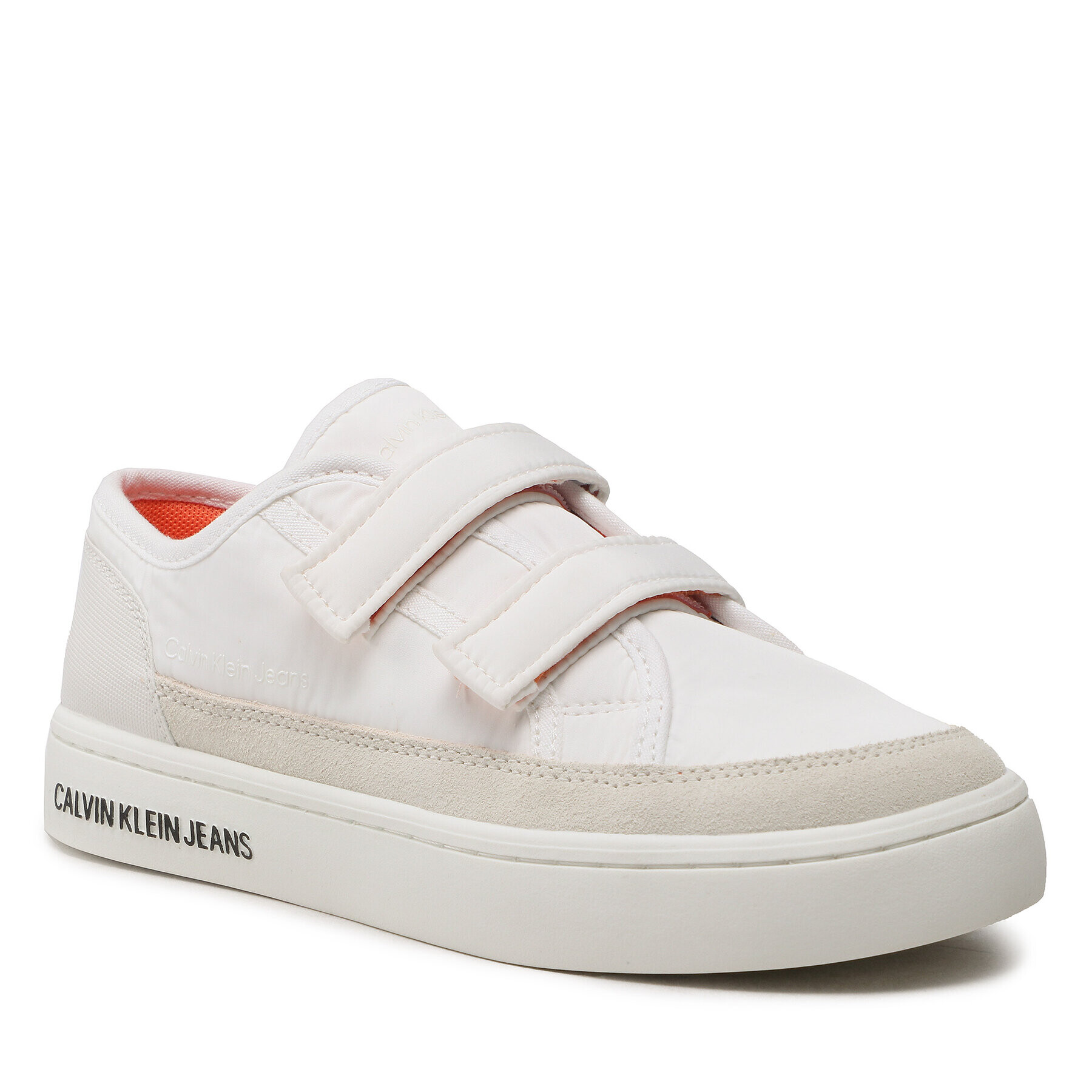 Calvin Klein Jeans Sneakersy Classic Cupsole Velcro Softny Wn YW0YW00909 Biela - Pepit.sk