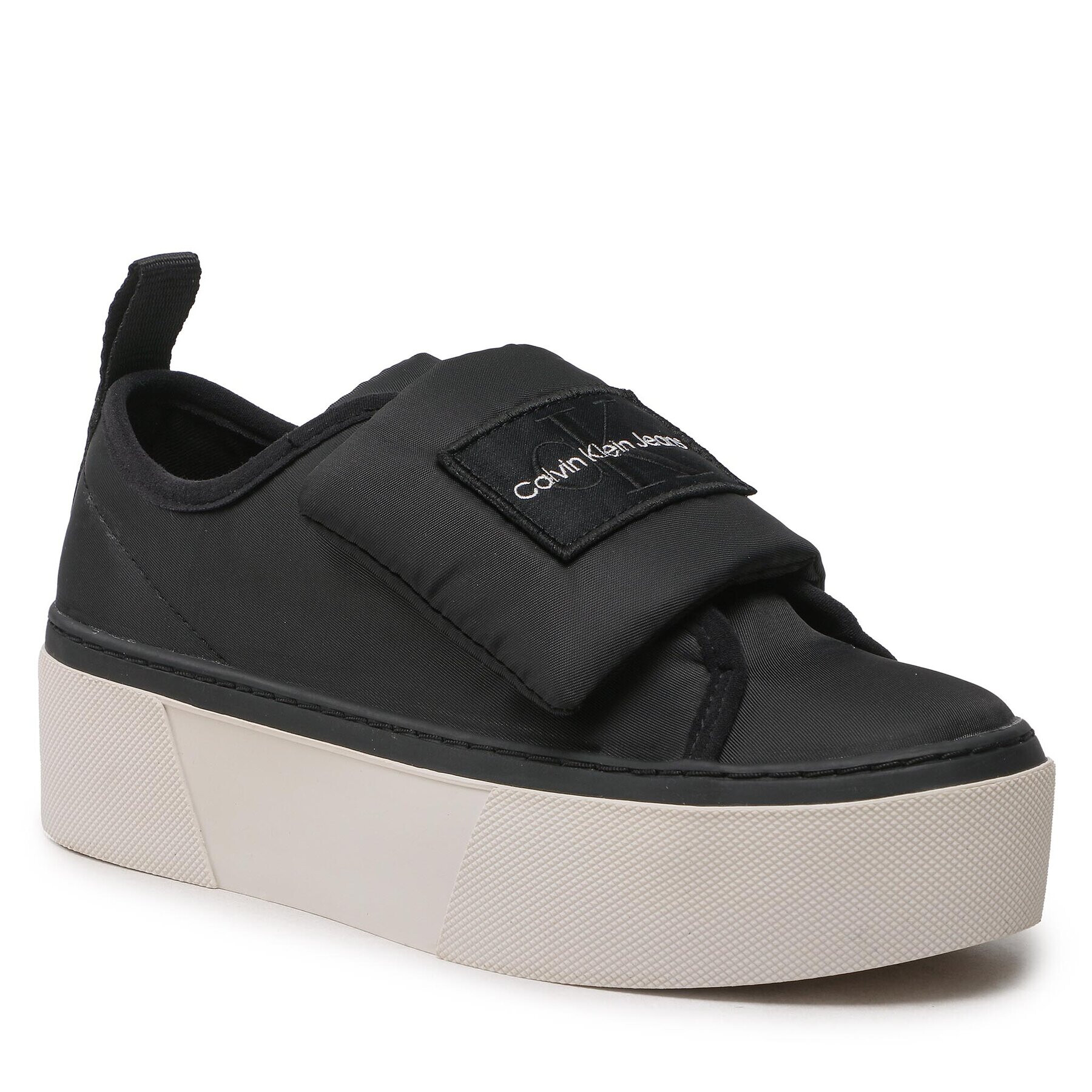 Calvin Klein Jeans Sneakersy Flatform Puffy Ny YW0YW00872 Čierna - Pepit.sk