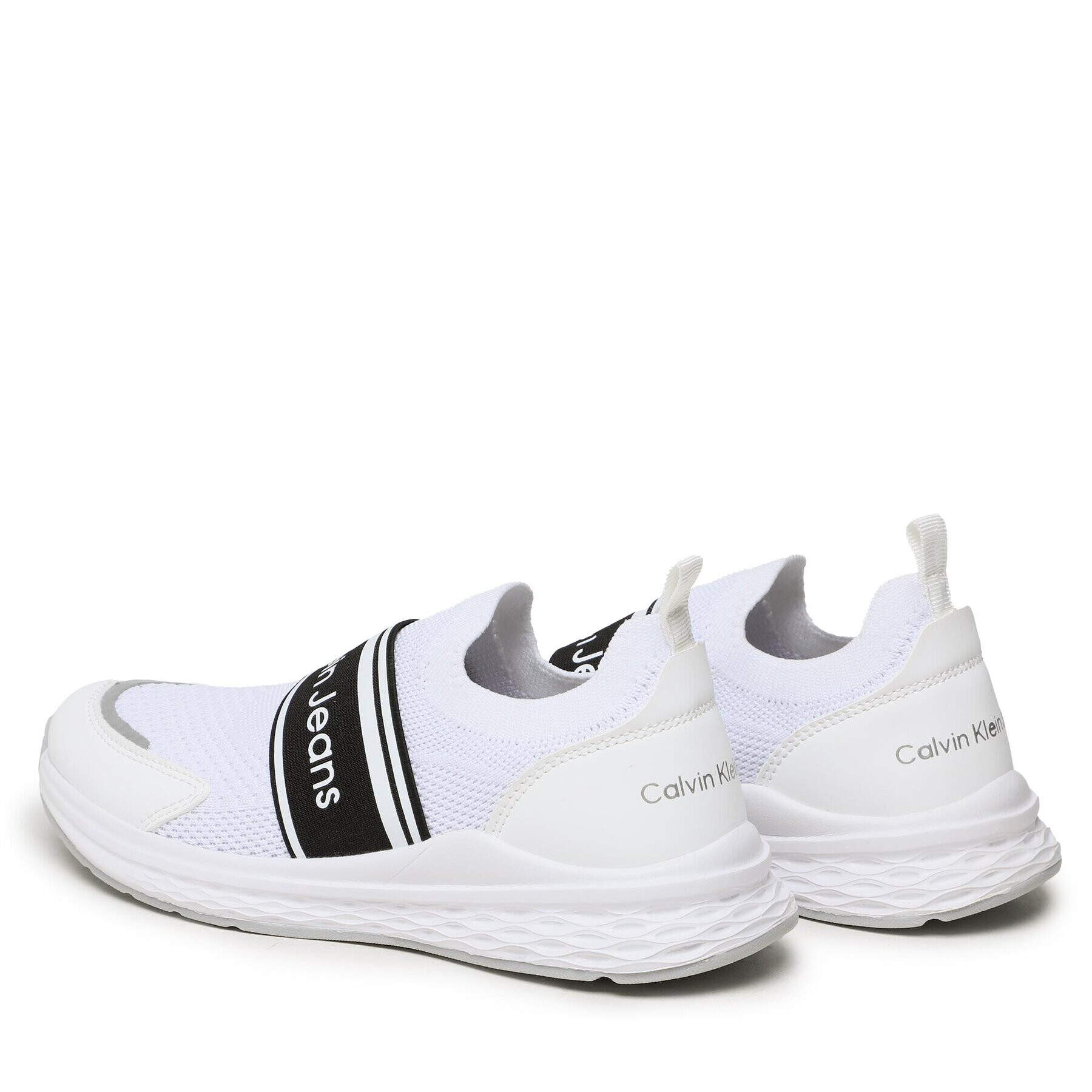 Calvin Klein Jeans Sneakersy Low Cut Easy-On Sneaker V3B9-80594-0308 S Biela - Pepit.sk