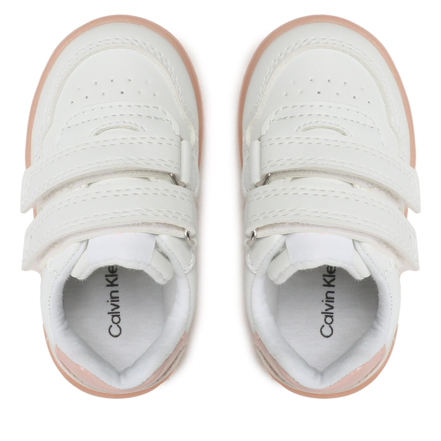 Calvin Klein Jeans Sneakersy Low Cut Velcro Sneaker V1A9-80466-1355 M Biela - Pepit.sk