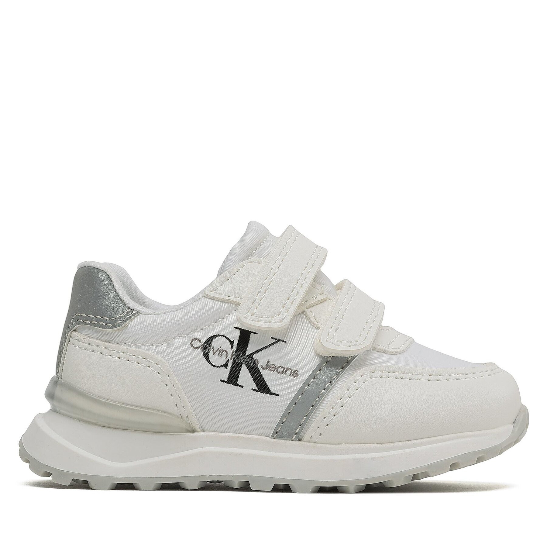 Calvin Klein Jeans Sneakersy Low Cut Velcro Sneaker V1B9-80573-1594 M Biela - Pepit.sk