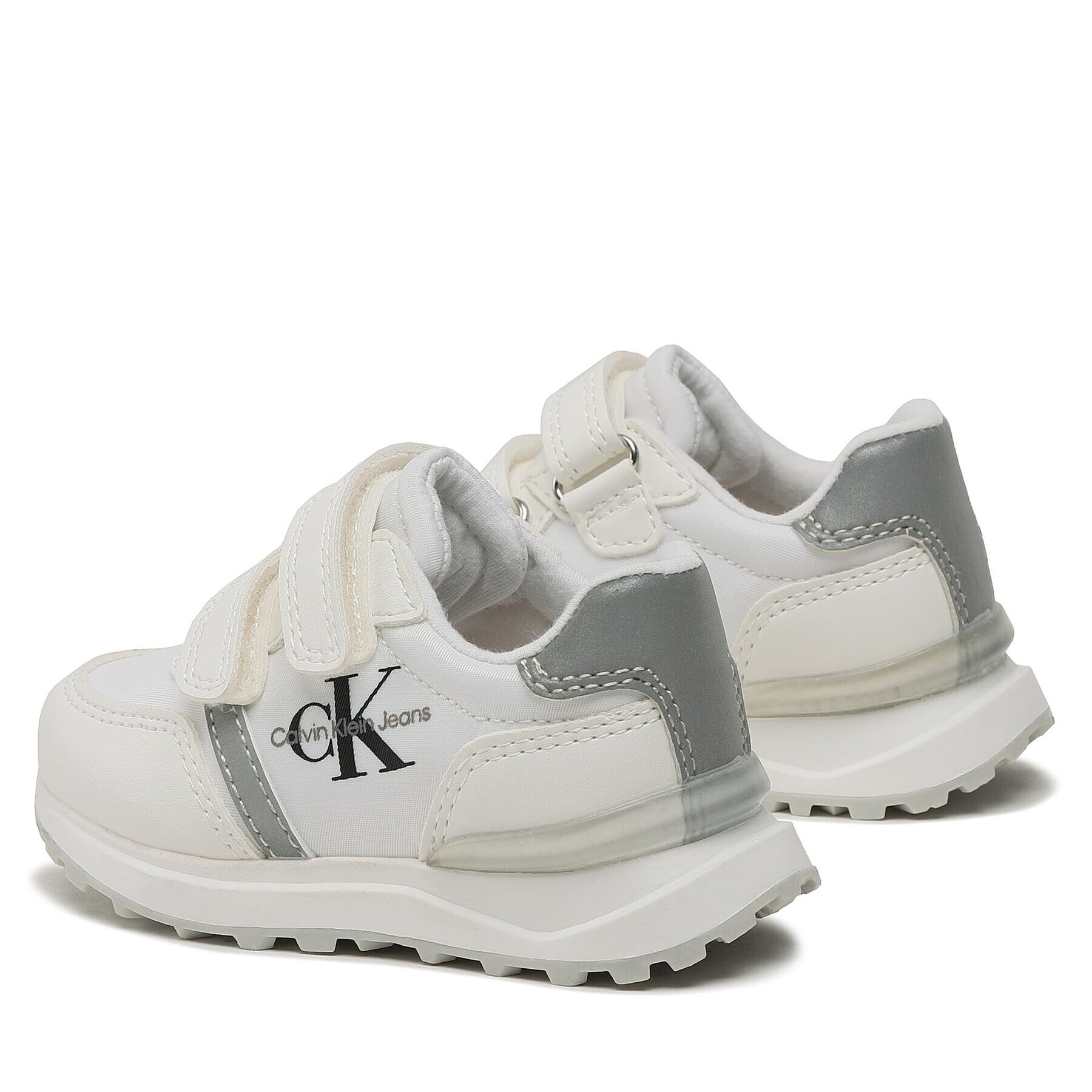 Calvin Klein Jeans Sneakersy Low Cut Velcro Sneaker V1B9-80573-1594 M Biela - Pepit.sk