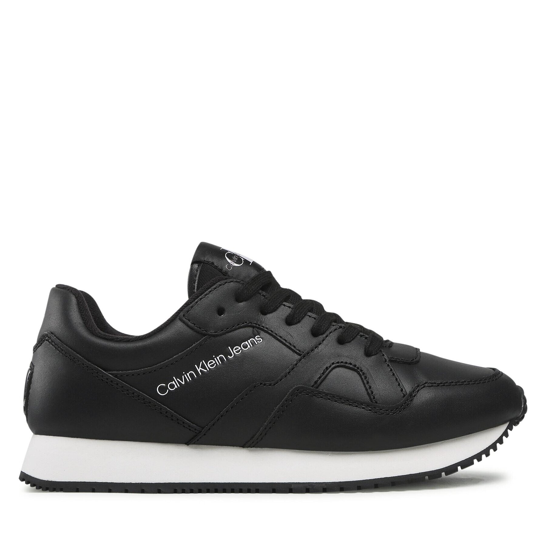 Calvin Klein Jeans Sneakersy Retro Runner Low Lth-Tpu Wn YW0YW00787 Čierna - Pepit.sk