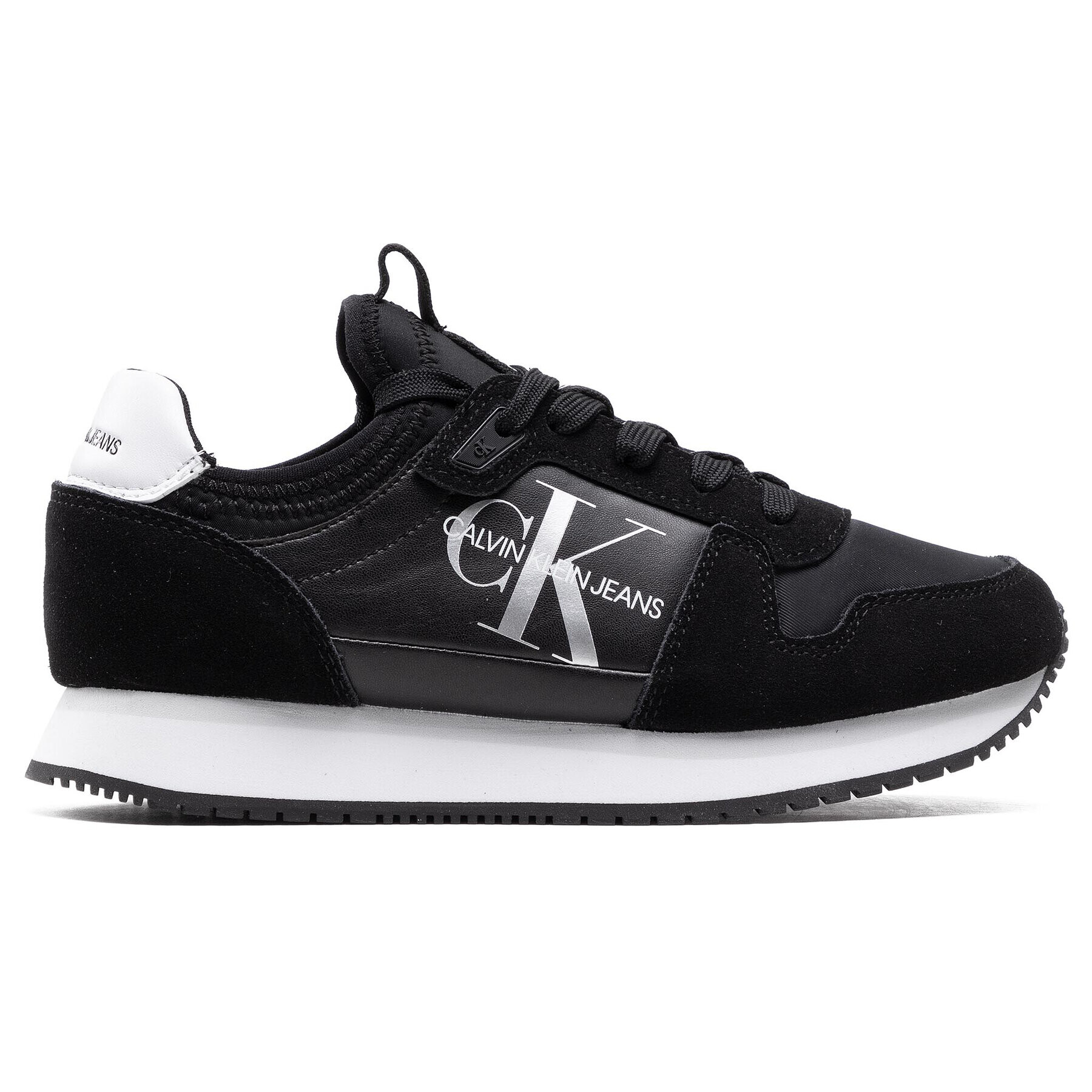 Calvin Klein Jeans Sneakersy Runner YW0YW00075 Čierna - Pepit.sk