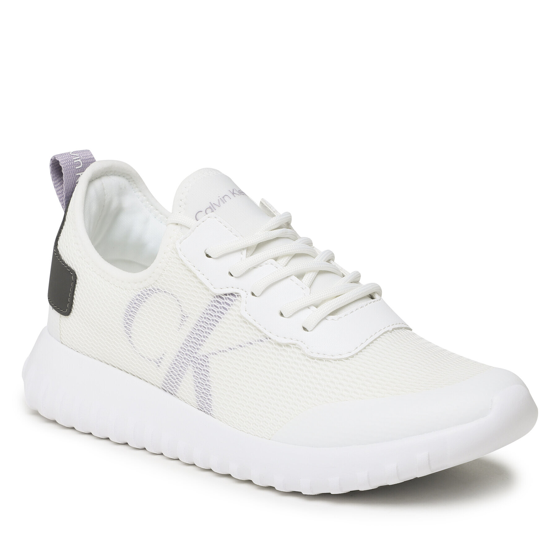 Calvin Klein Jeans Sneakersy Sporty Runner Eva Slipon Wn YW0YW00687 Biela - Pepit.sk