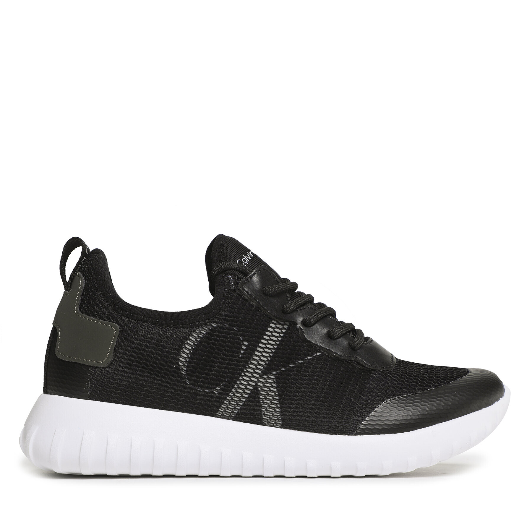 Calvin Klein Jeans Sneakersy Sporty Runner Eva Slipon YW0YW00687 Čierna - Pepit.sk