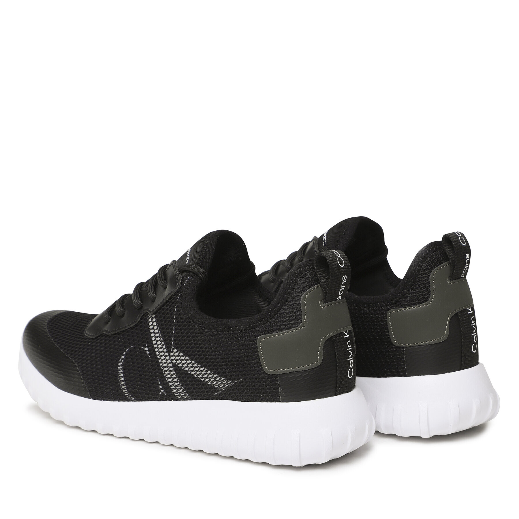 Calvin Klein Jeans Sneakersy Sporty Runner Eva Slipon YW0YW00687 Čierna - Pepit.sk