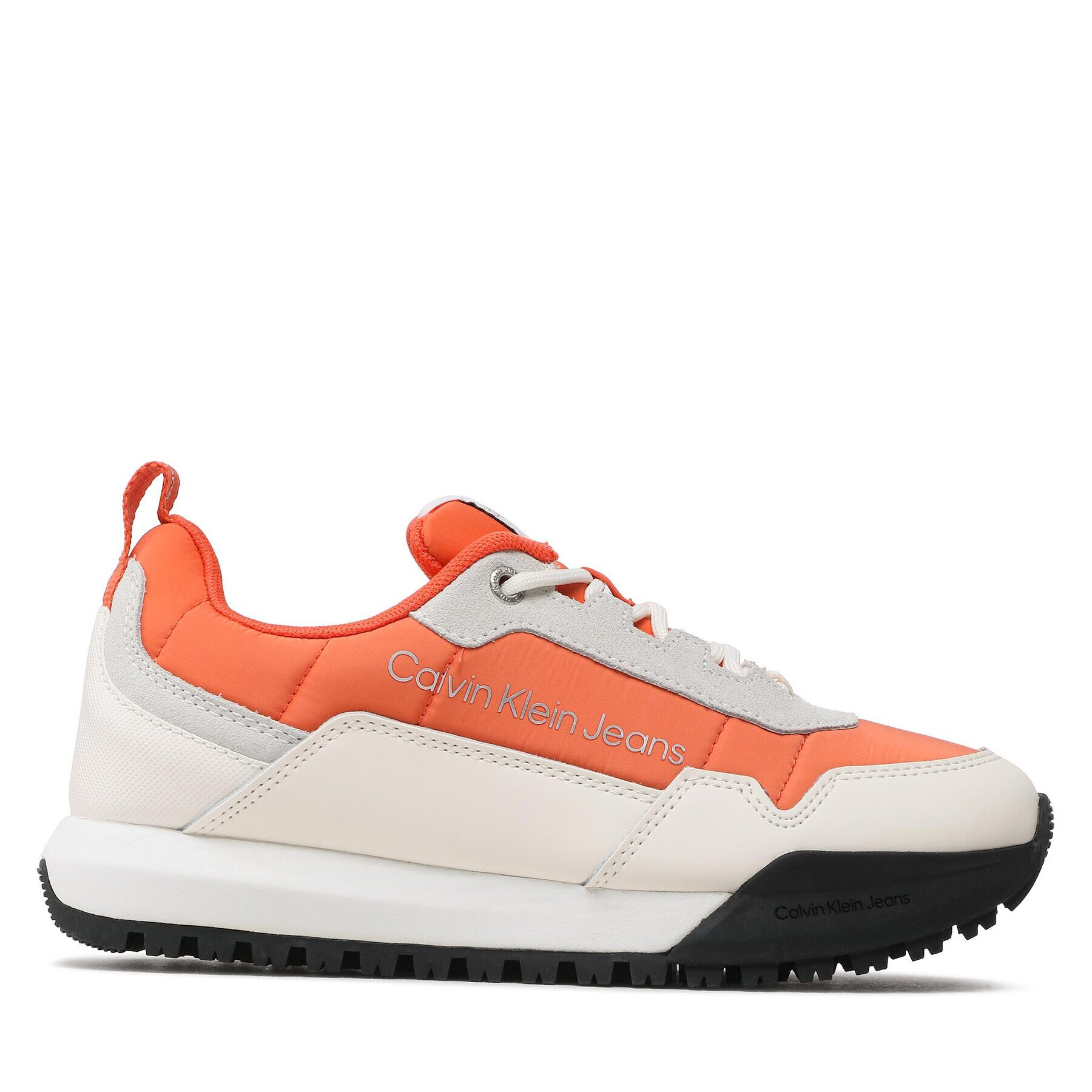 Calvin Klein Jeans Sneakersy Toothy Runner Laceup Su-Ny YW0YW007900JG Oranžová - Pepit.sk