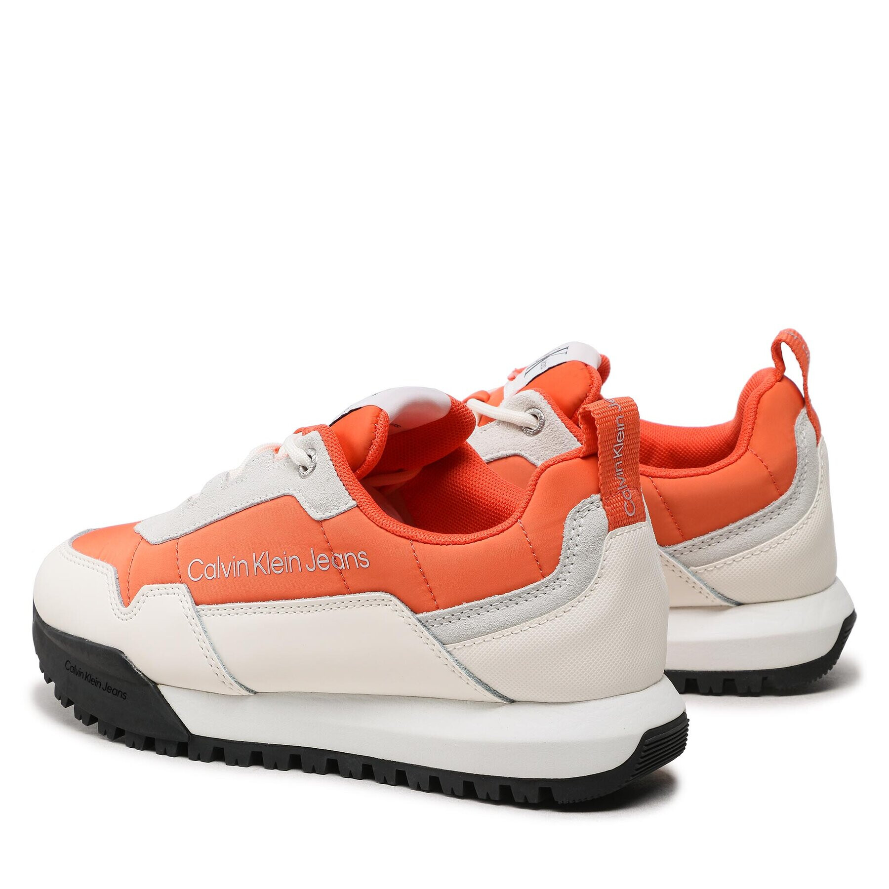 Calvin Klein Jeans Sneakersy Toothy Runner Laceup Su-Ny YW0YW007900JG Oranžová - Pepit.sk