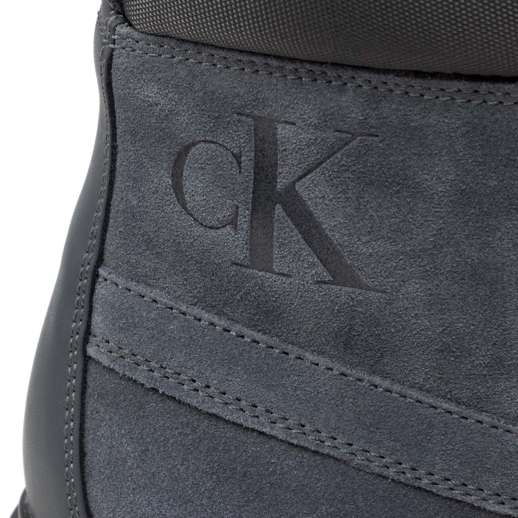 Calvin Klein Jeans Šnurovacia obuv Lug Mid Laceup Boot Hike YM0YM00270 Sivá - Pepit.sk