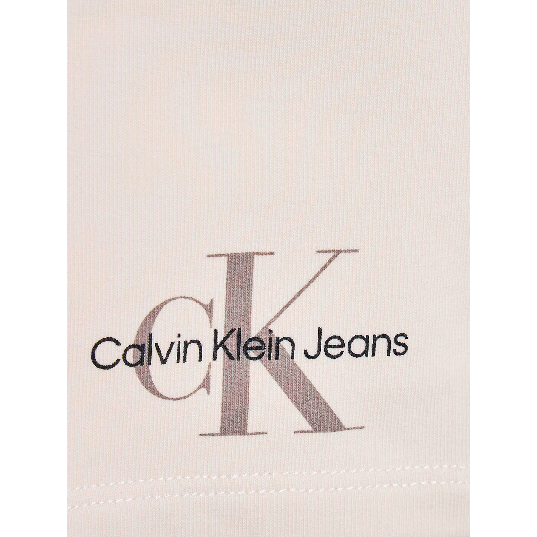 Calvin Klein Jeans Športové kraťasy Monogram Logo IN0IN00061 Béžová Regular Fit - Pepit.sk