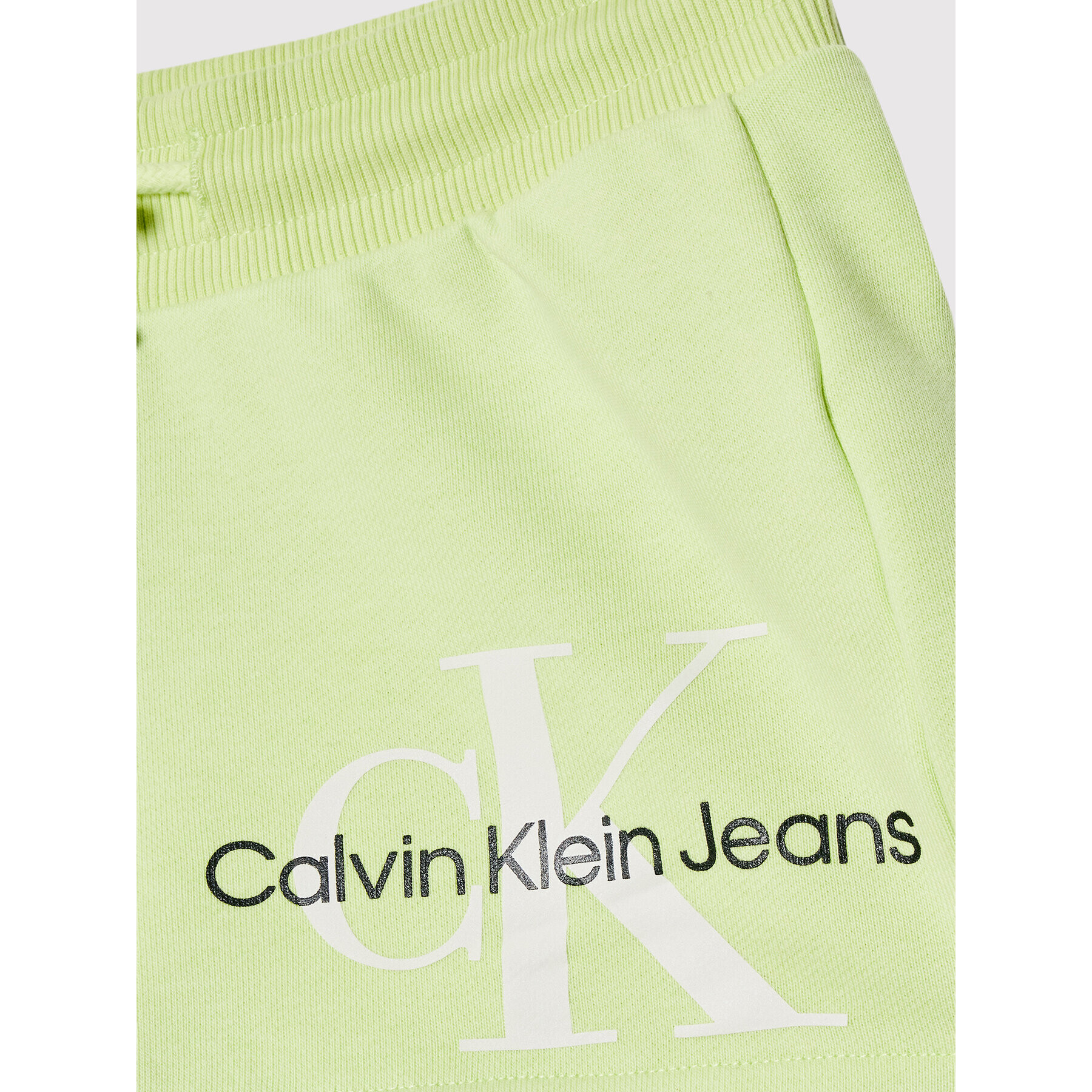 Calvin Klein Jeans Športové kraťasy Reflective Monogram IG0IG01455 Žltá Regular Fit - Pepit.sk