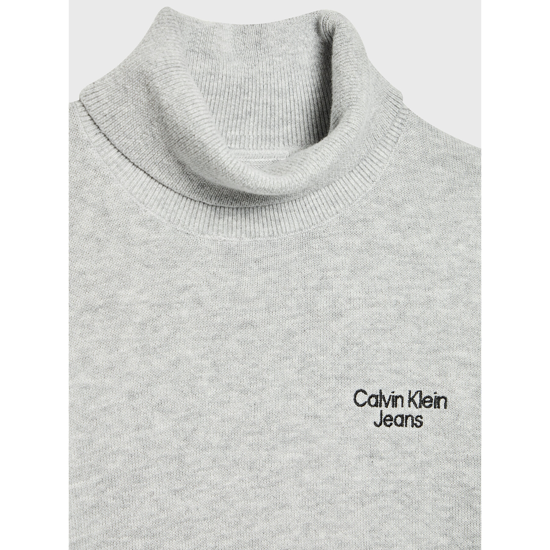 Calvin Klein Jeans Sveter IB0IB01331 Sivá Regular Fit - Pepit.sk