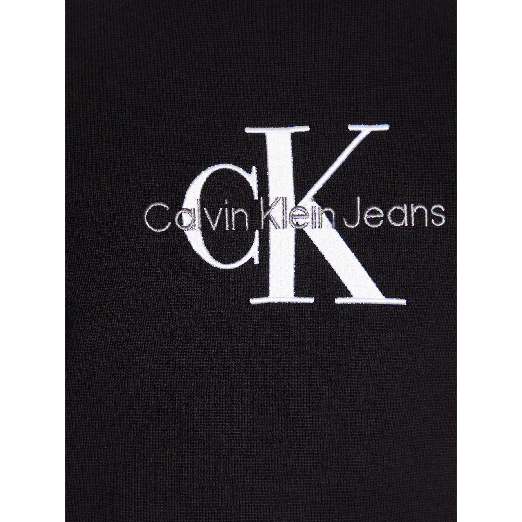 Calvin Klein Jeans Sveter J30J323295 Čierna Regular Fit - Pepit.sk