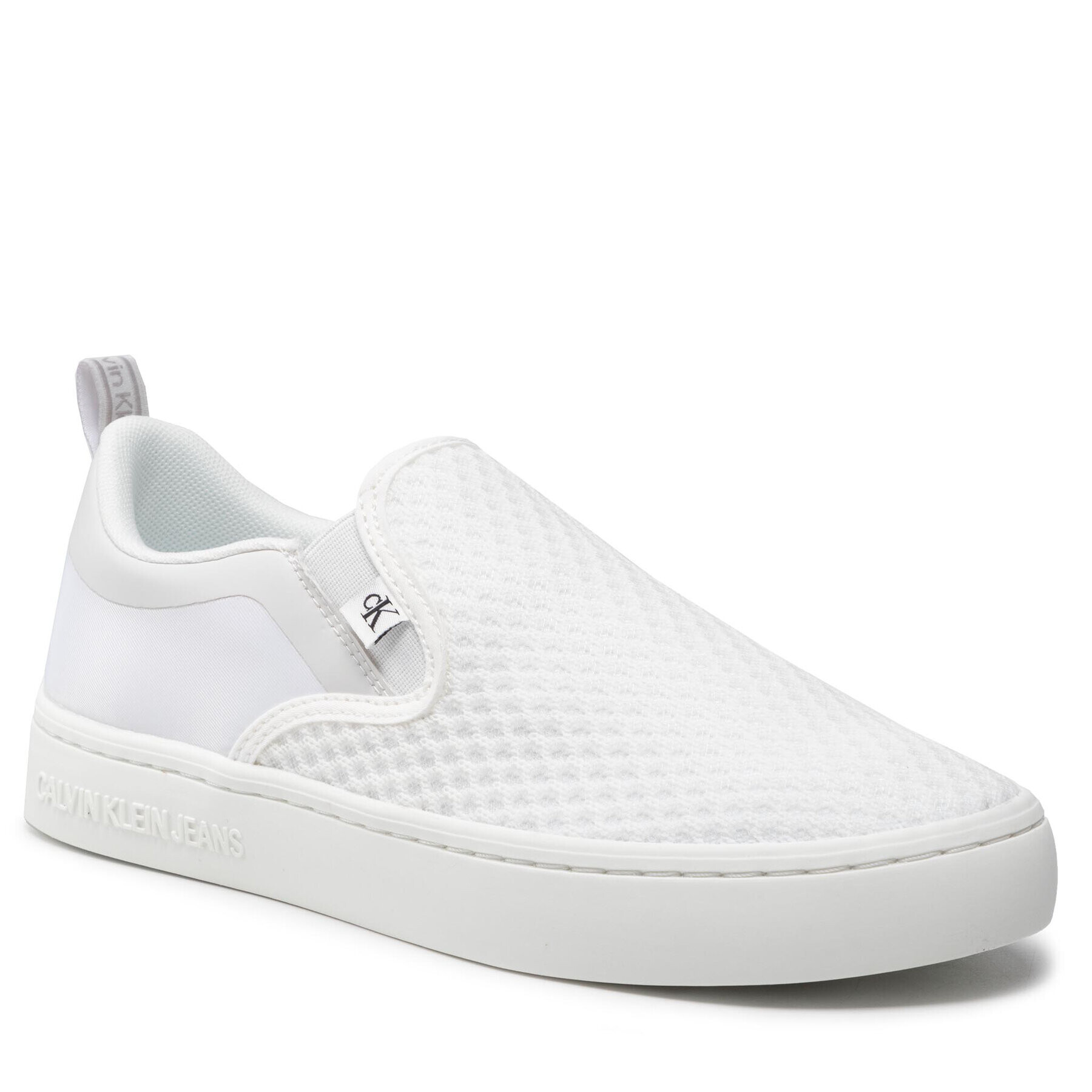 Calvin Klein Jeans Tenisky Classic Cupsole Slipon 2 YW0YW00500 Biela - Pepit.sk