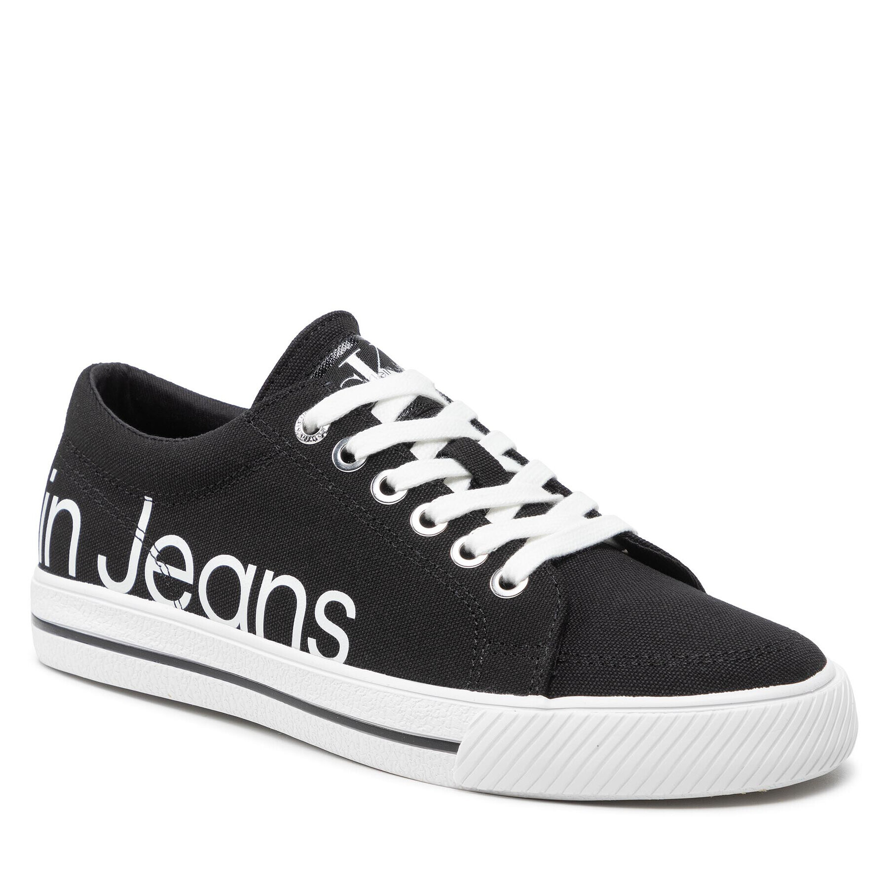 Calvin Klein Jeans Tenisky Retro Vulcanized Low 2 YW0YW00485 Čierna - Pepit.sk