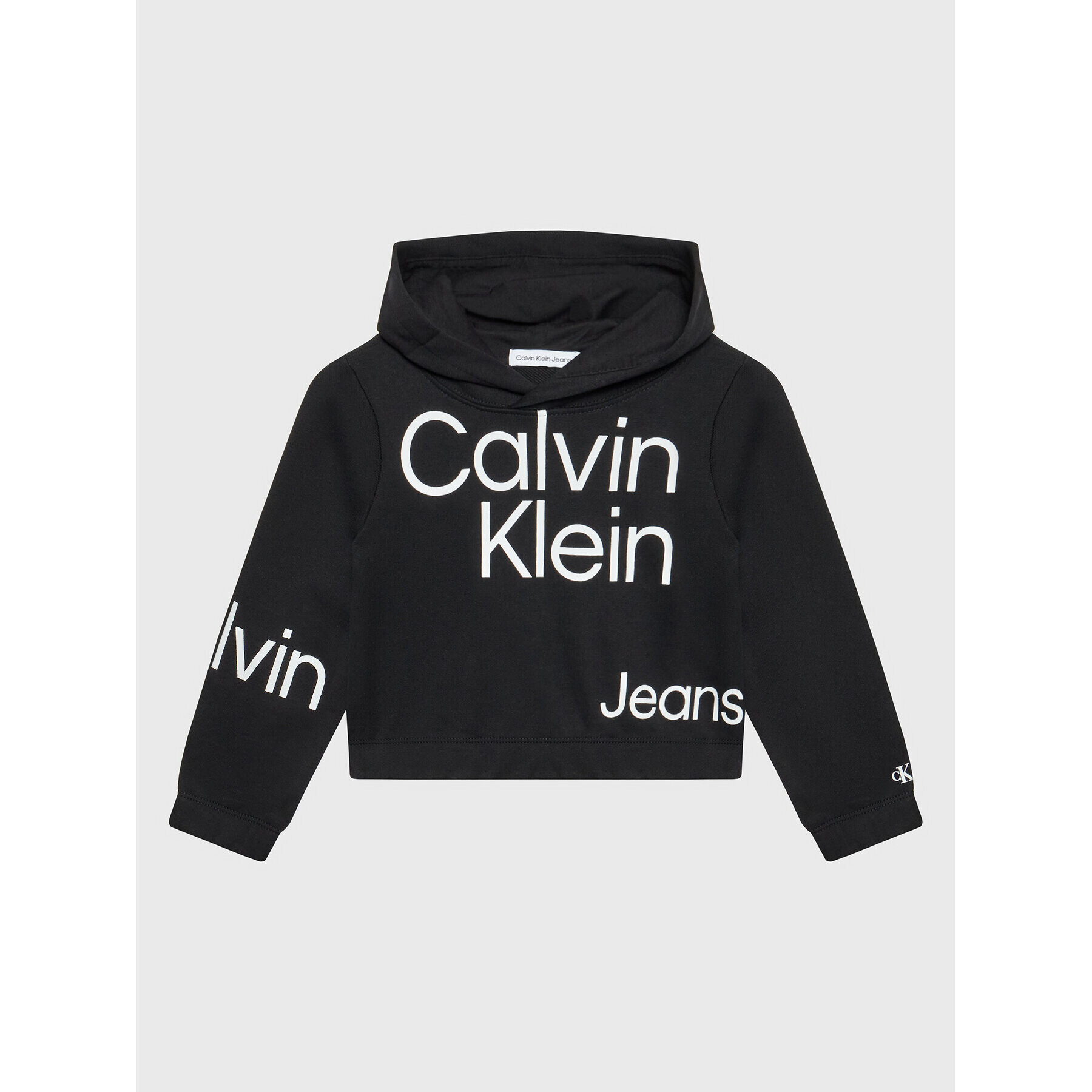 Calvin Klein Jeans Tepláková súprava Bold Inst. Logo IG0IG01769 Čierna Regular Fit - Pepit.sk