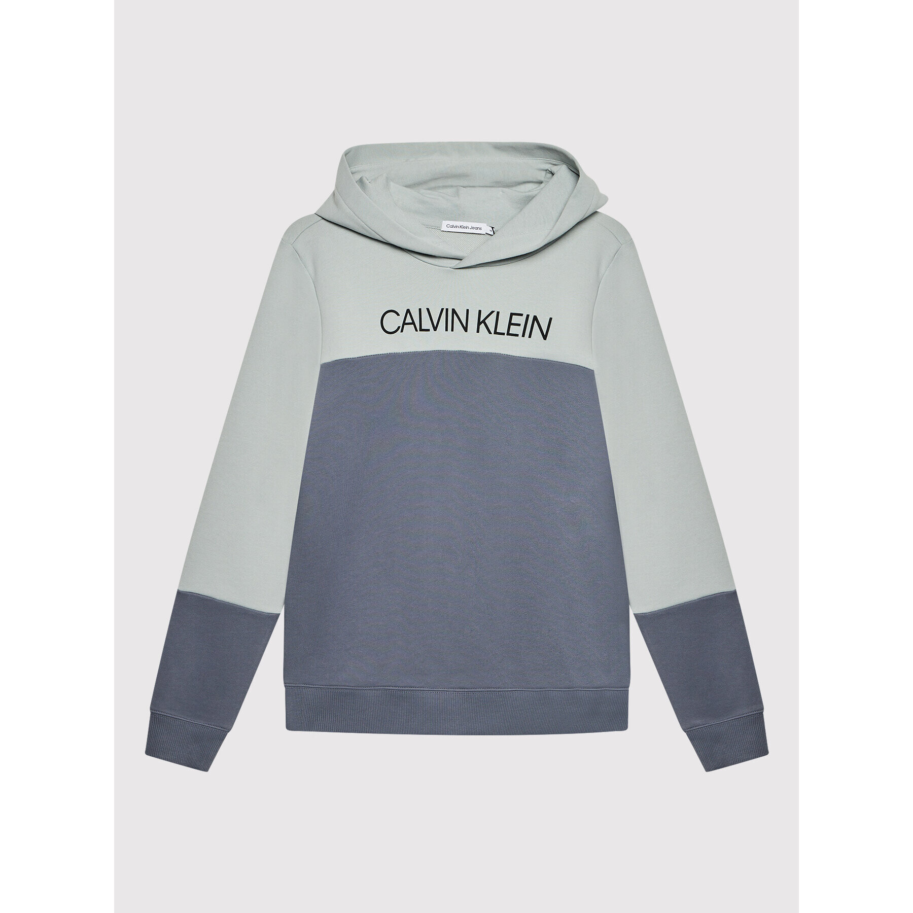 Calvin Klein Jeans Tepláková súprava Color Block IB0IB00952 Sivá Regular Fit - Pepit.sk